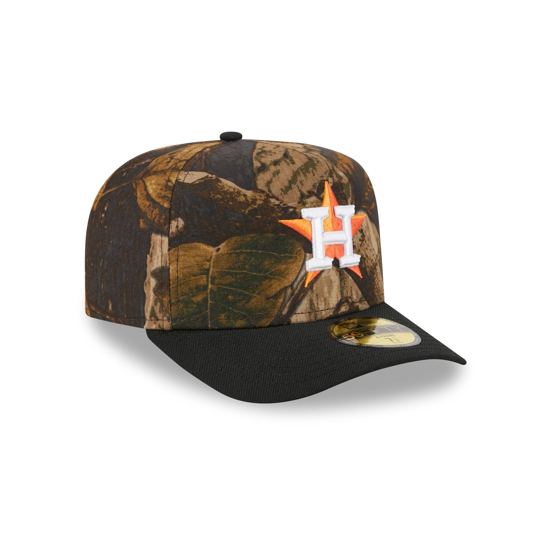 Houston Astros Ripstop Camo 59FIFTY A-Frame Fitted Hat - Image 3