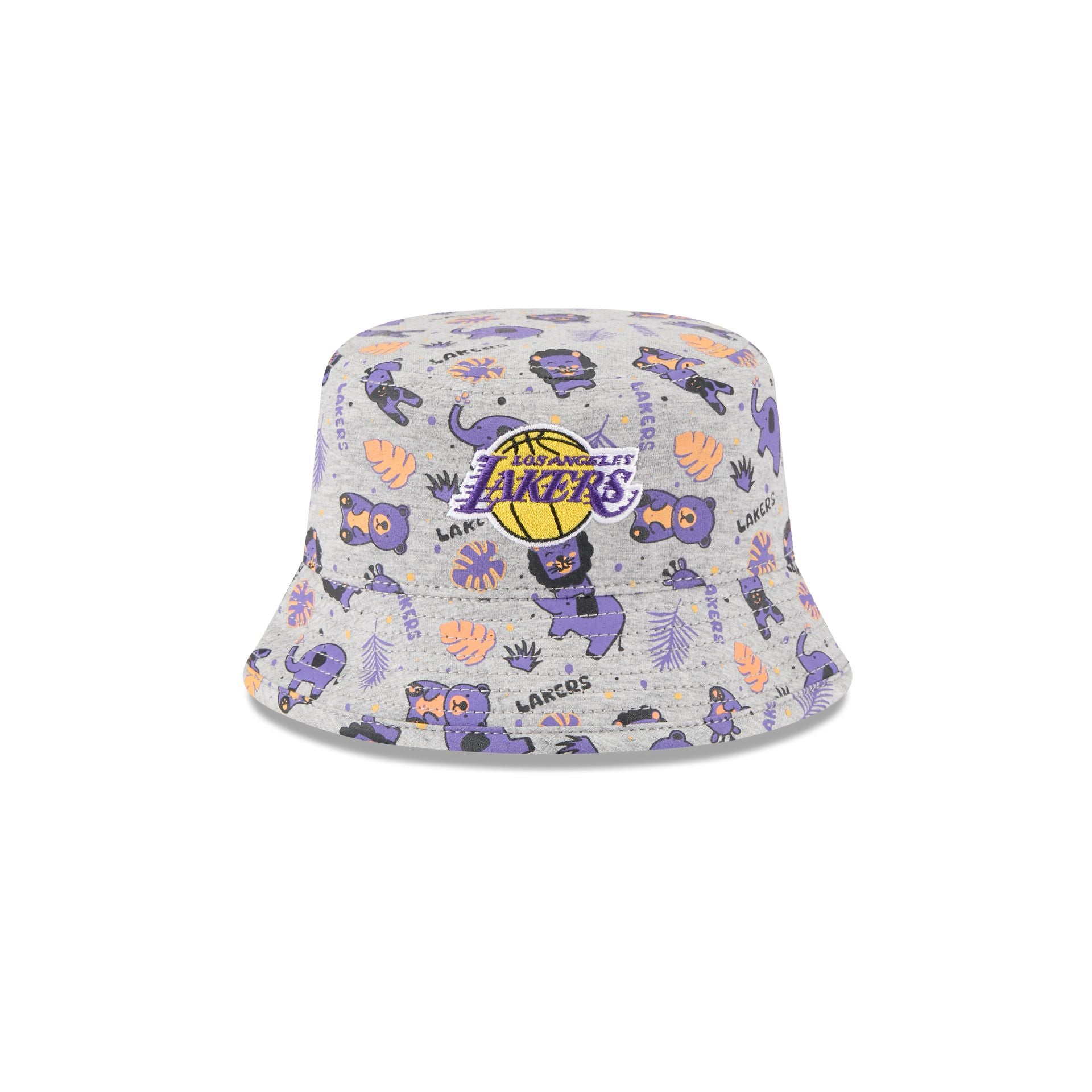 Los Angeles Lakers Kids Animal Bucket Hat - Image 2