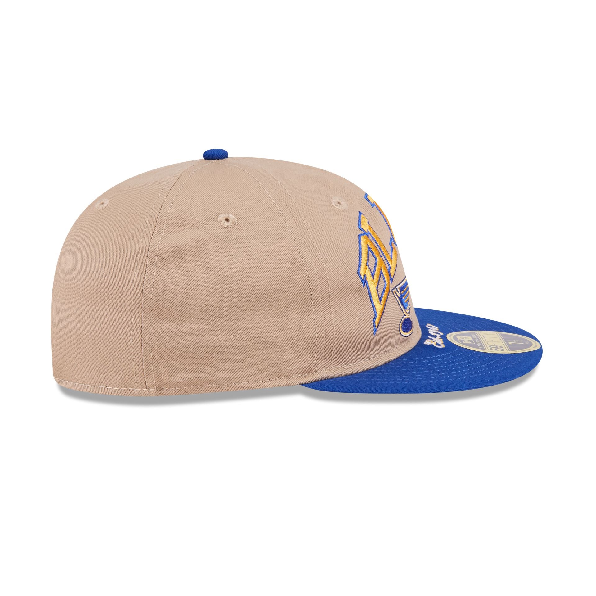 St. Louis Blues Camel Retro Crown 59FIFTY Fitted Hat - Image 5