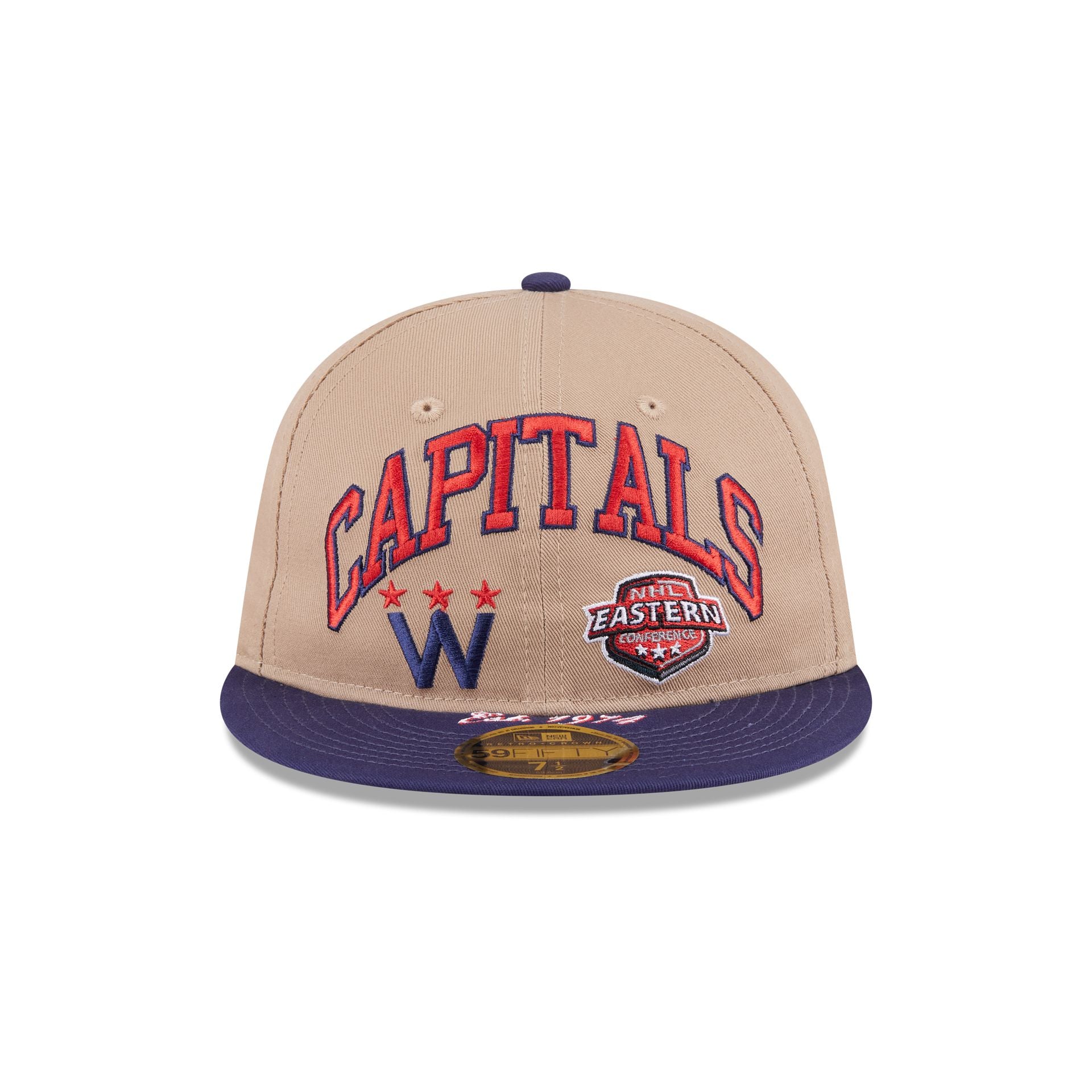 Washington Capitals Camel Retro Crown 59FIFTY Fitted Hat - Image 2