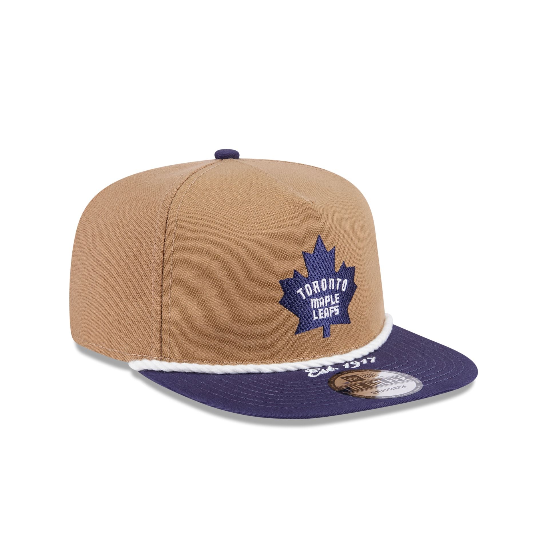 Toronto Maple Leafs Khaki Rope Golfer Hat - Image 3