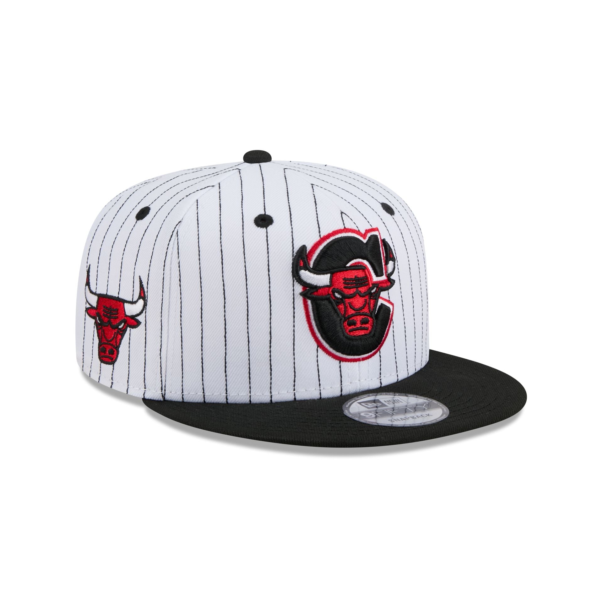 Chicago Bulls Deceptor Pinstripe 9FIFTY Snapback Hat