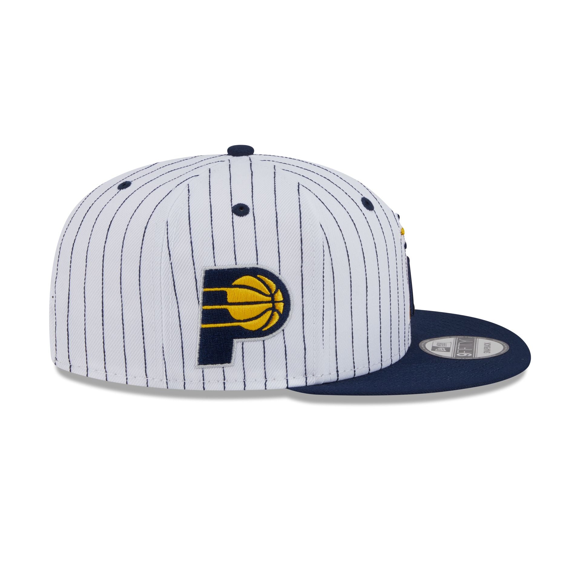Indiana Pacers Deceptor Pinstripe 9FIFTY Snapback Hat - Image 4