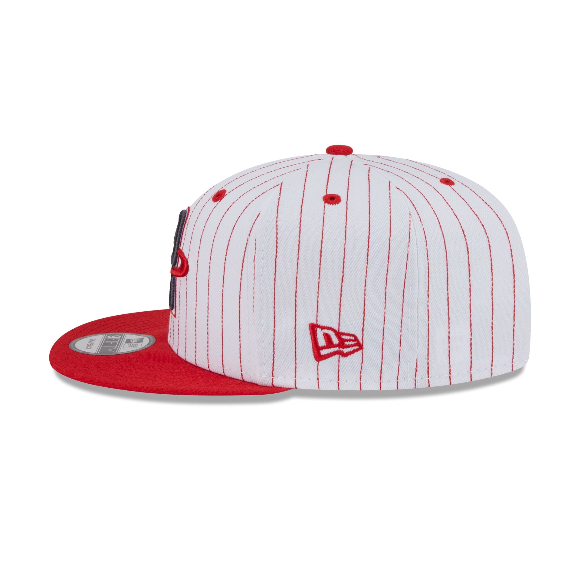 Houston Rockets Deceptor Pinstripe 9FIFTY Snapback Hat - Image 5