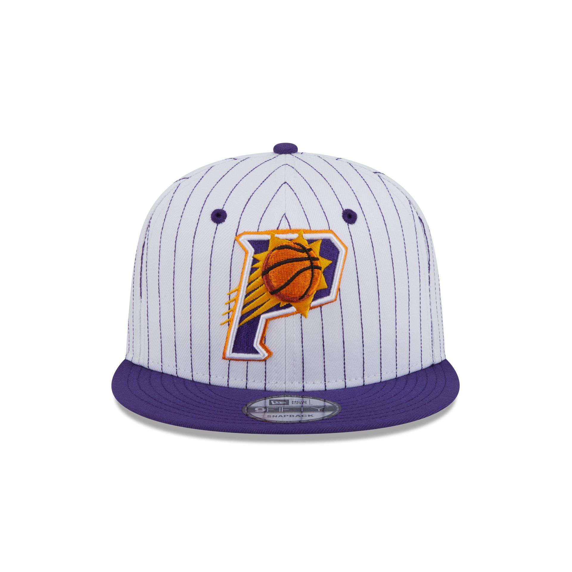 Phoenix Suns Deceptor Pinstripe 9FIFTY Snapback Hat - Image 2