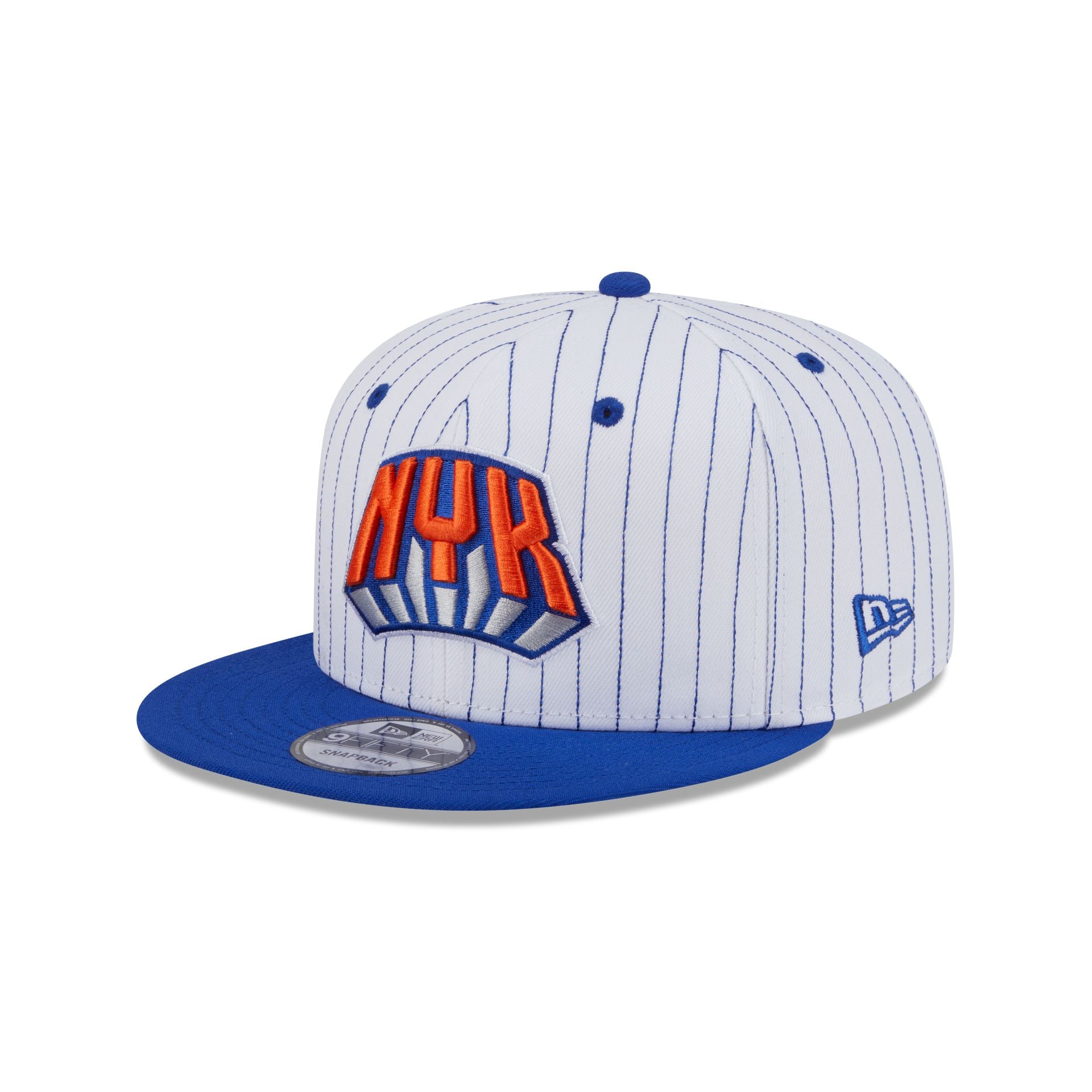 New York Knicks Deceptor Pinstripe 9FIFTY Snapback Hat - Image 3