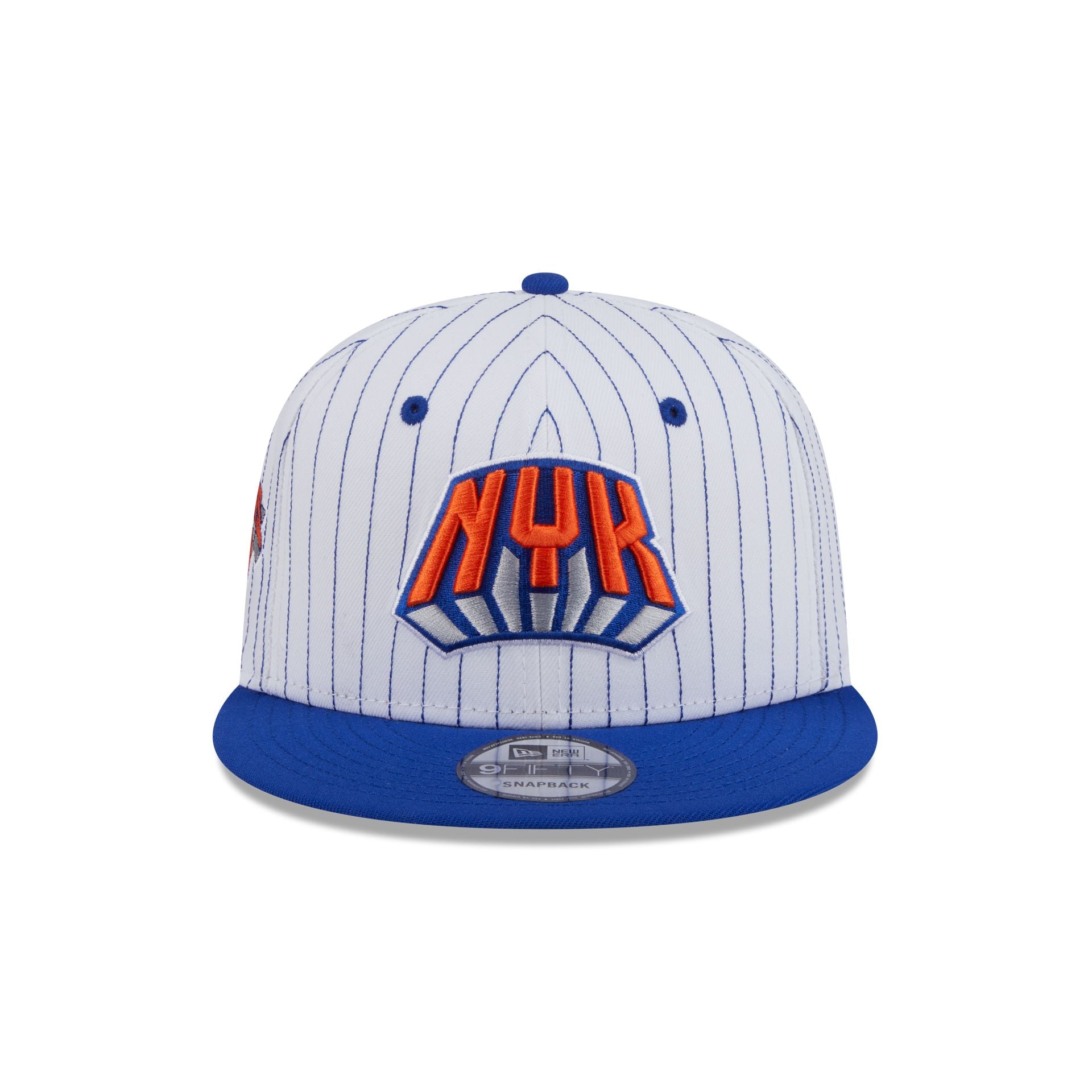 New York Knicks Deceptor Pinstripe 9FIFTY Snapback Hat - Image 2