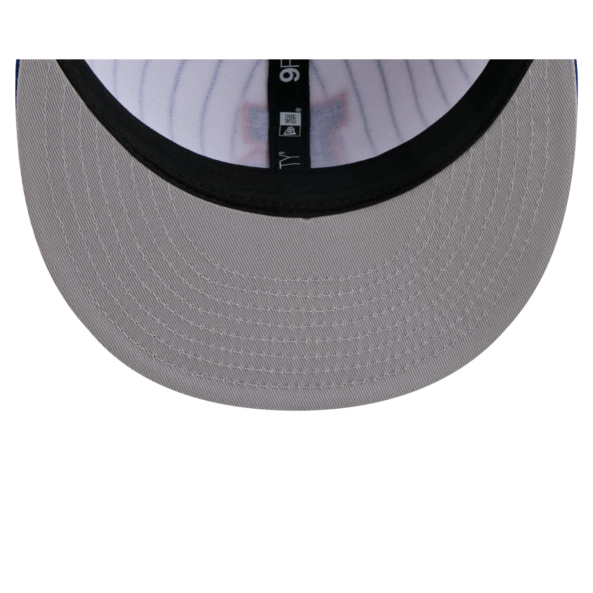 Edmonton Oilers Deceptor Pinstripe 9FIFTY Snapback Hat - Image 7