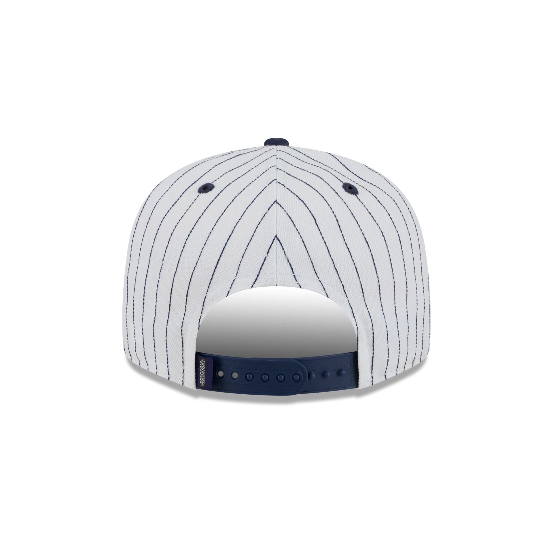 Nashville Predators Deceptor Pinstripe 9FIFTY Snapback Hat - Image 6