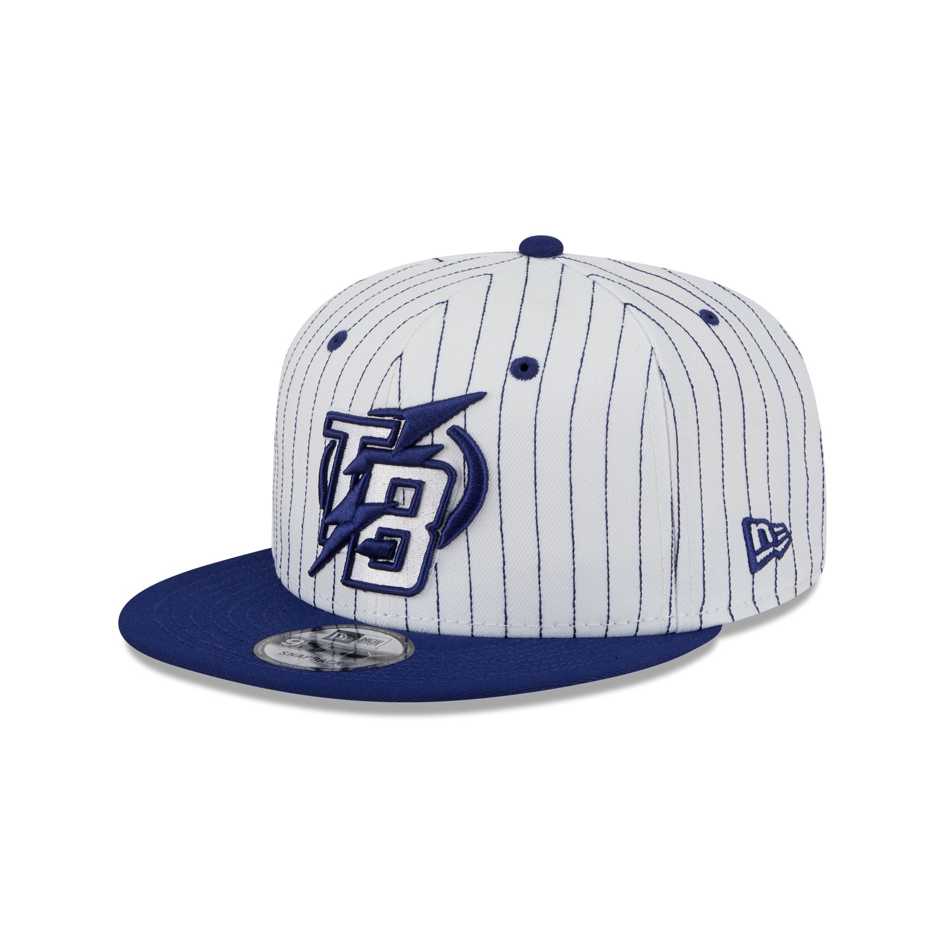 Tampa Bay Lightning Deceptor Pinstripe 9FIFTY Snapback Hat - Image 3
