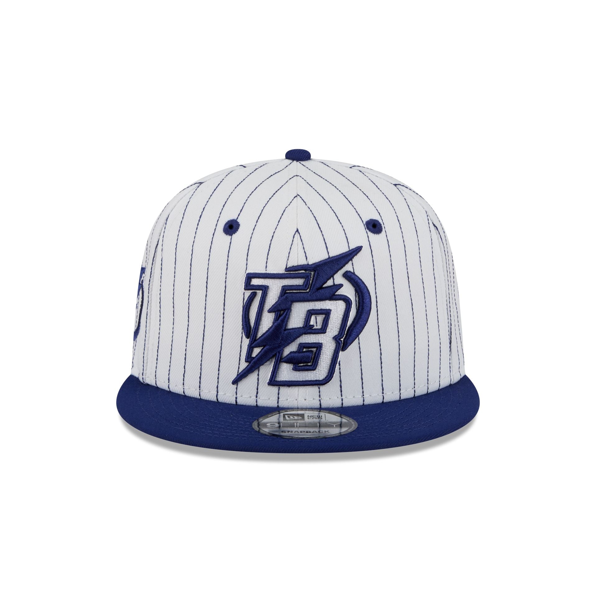 Tampa Bay Lightning Deceptor Pinstripe 9FIFTY Snapback Hat - Image 2
