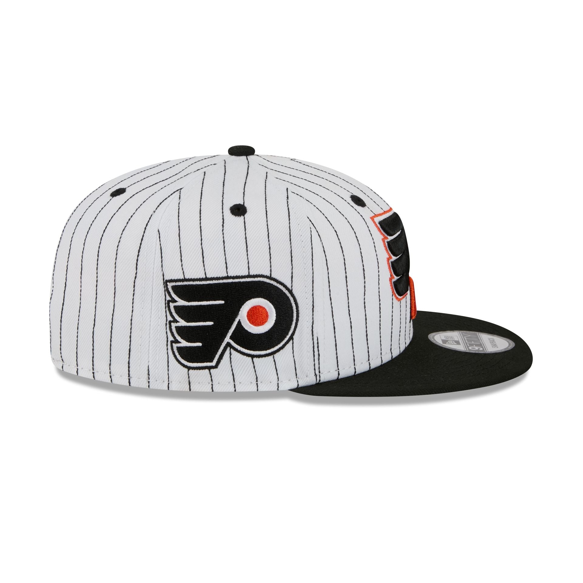 Philadelphia Flyers Deceptor Pinstripe 9FIFTY Snapback Hat - Image 4