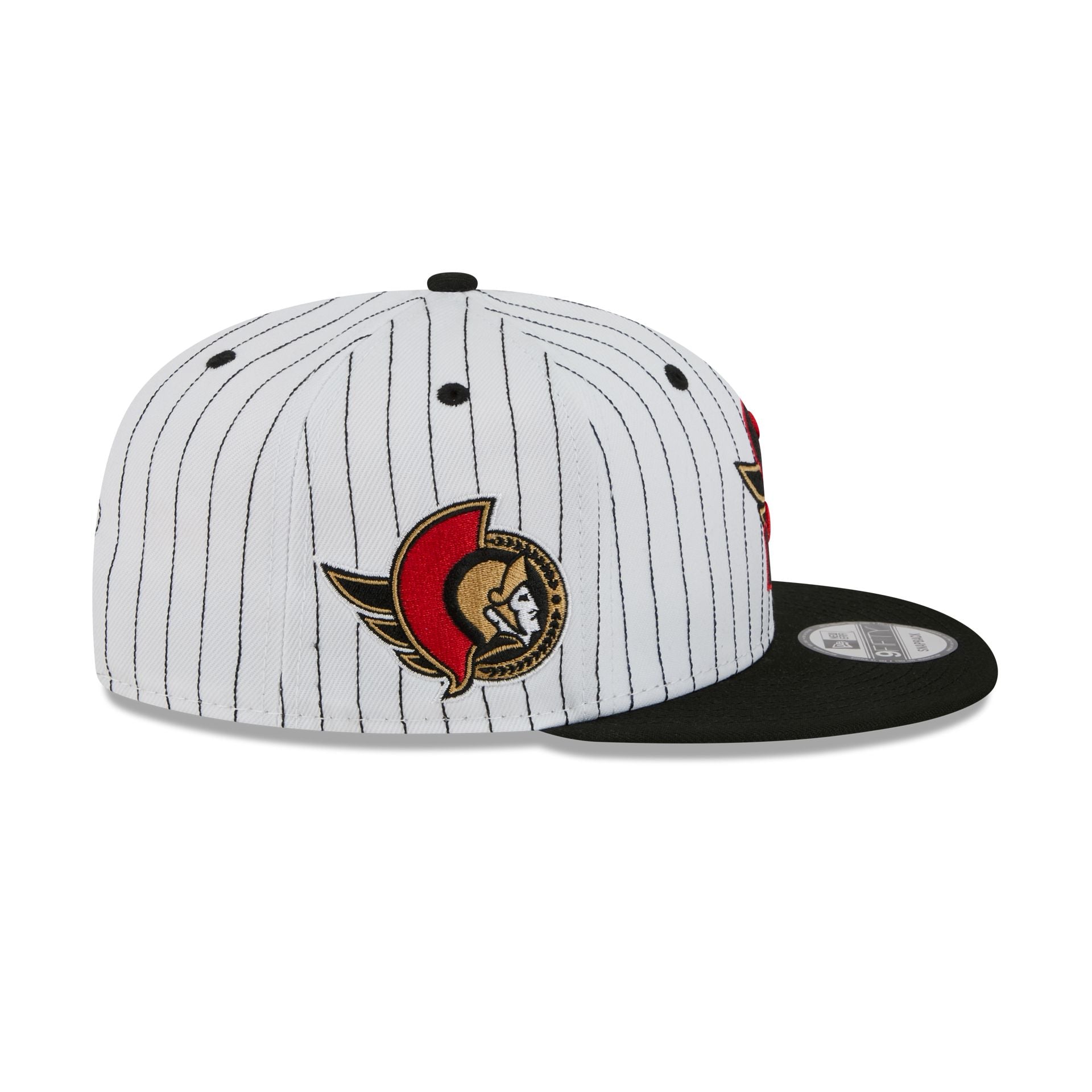 Ottawa Senators Deceptor Pinstripe 9FIFTY Snapback Hat - Image 4