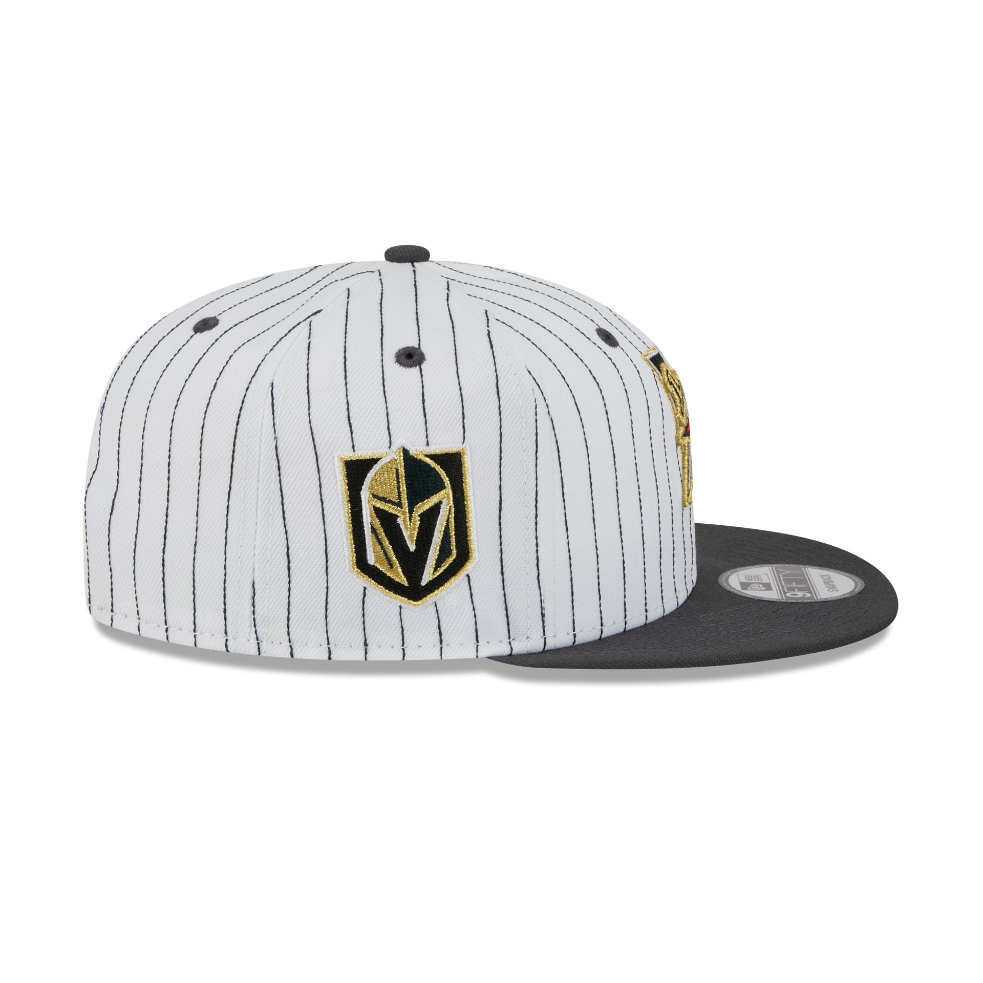 Vegas Golden Knights Deceptor Pinstripe 9FIFTY Snapback Hat - Image 4