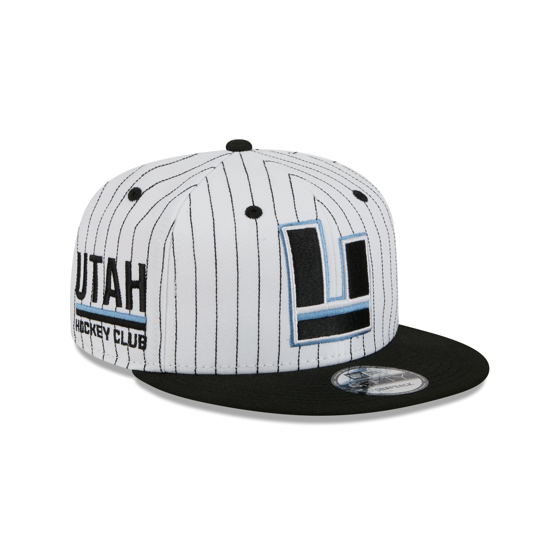 Utah Mammoth Deceptor Pinstripe 9FIFTY Snapback Hat