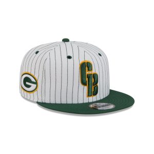 Green Bay Packers Deceptor Pinstripe 9FIFTY Snapback Hat