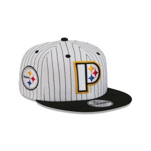 Pittsburgh Steelers Deceptor Pinstripe 9FIFTY Snapback Hat
