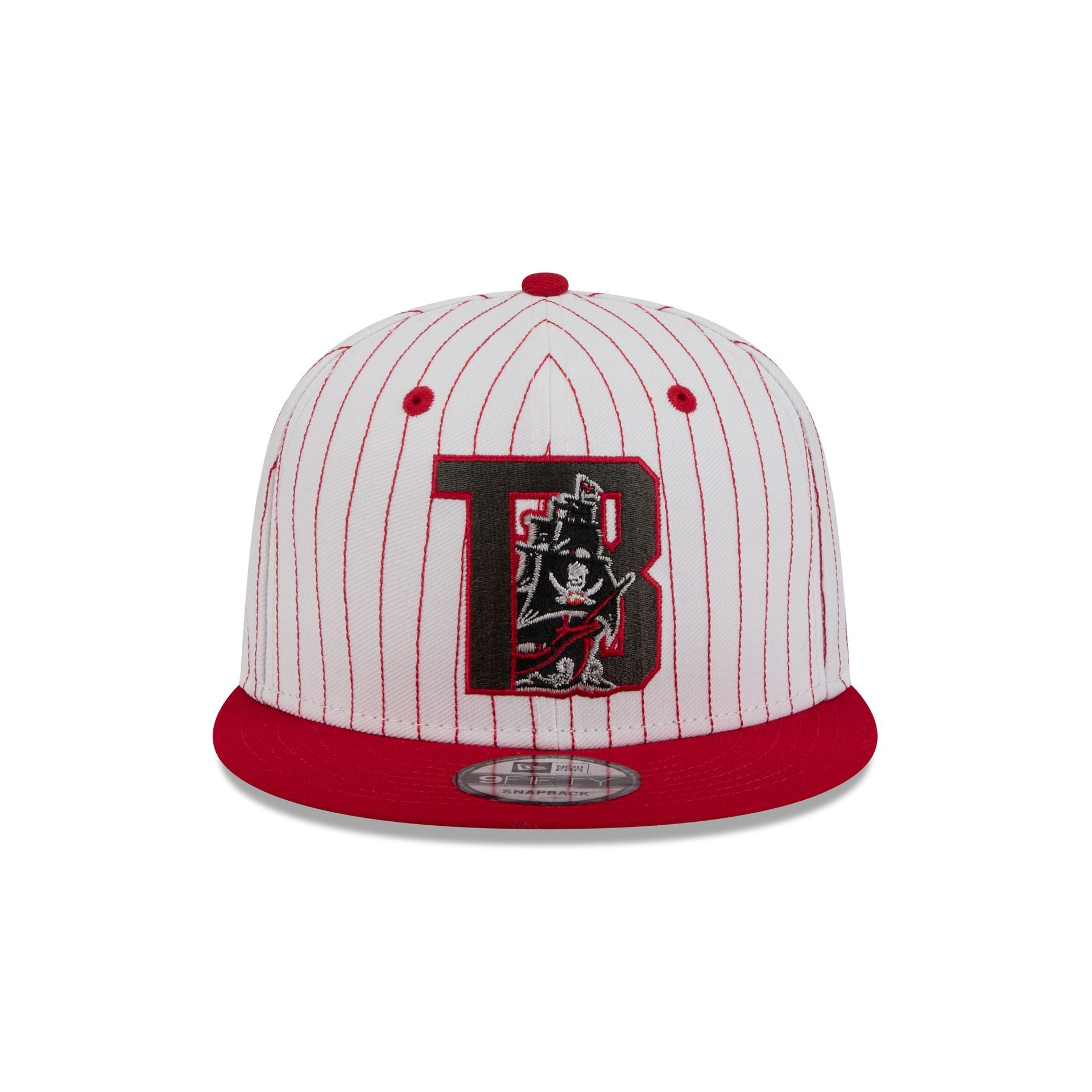Tampa Bay Buccaneers Deceptor Pinstripe 9FIFTY Snapback Hat - Image 2