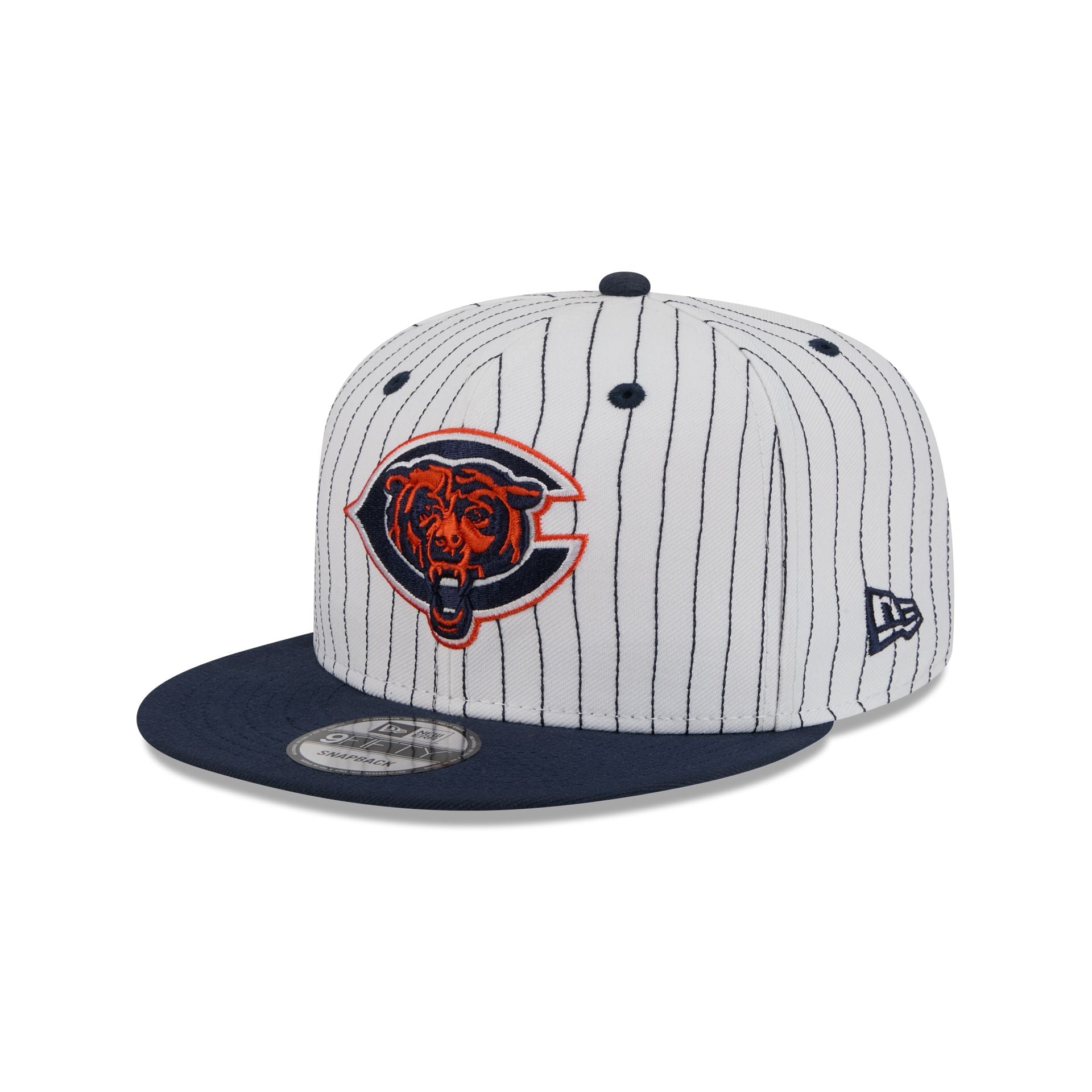 Chicago Bears Deceptor Pinstripe 9FIFTY Snapback Hat - Image 3