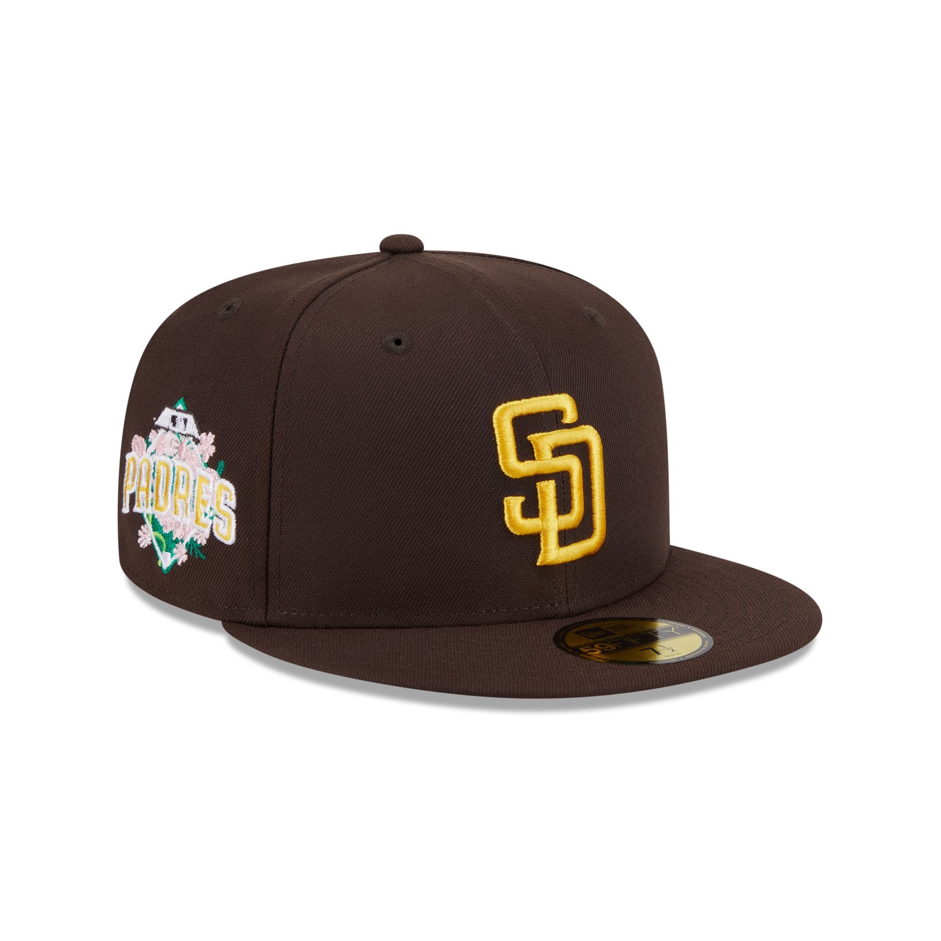 San Diego Padres Floral Undervisor 59FIFTY Fitted Hat