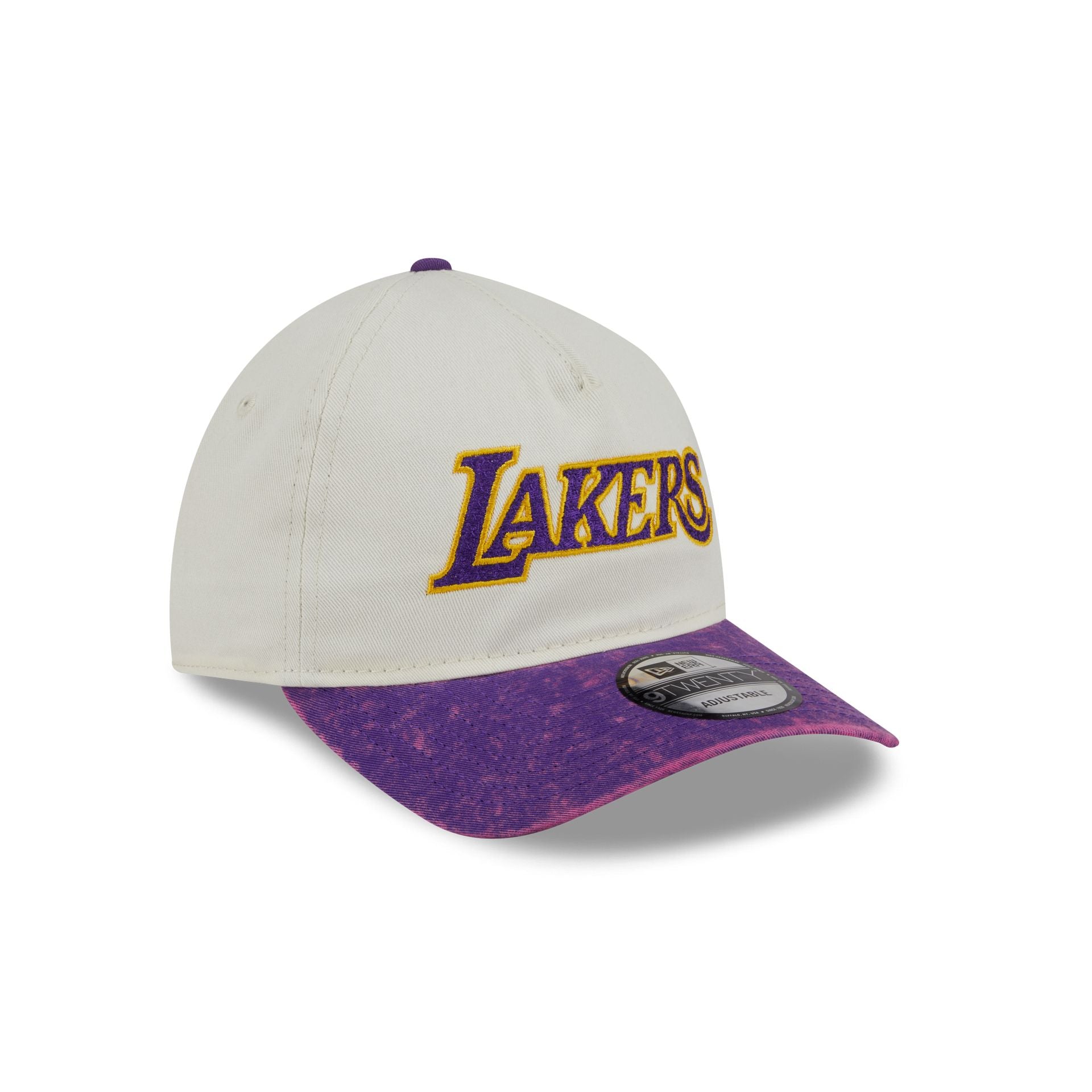Los Angeles Lakers Sport Classics Pastel 9TWENTY A-Frame Adjustable Hat - Image 3