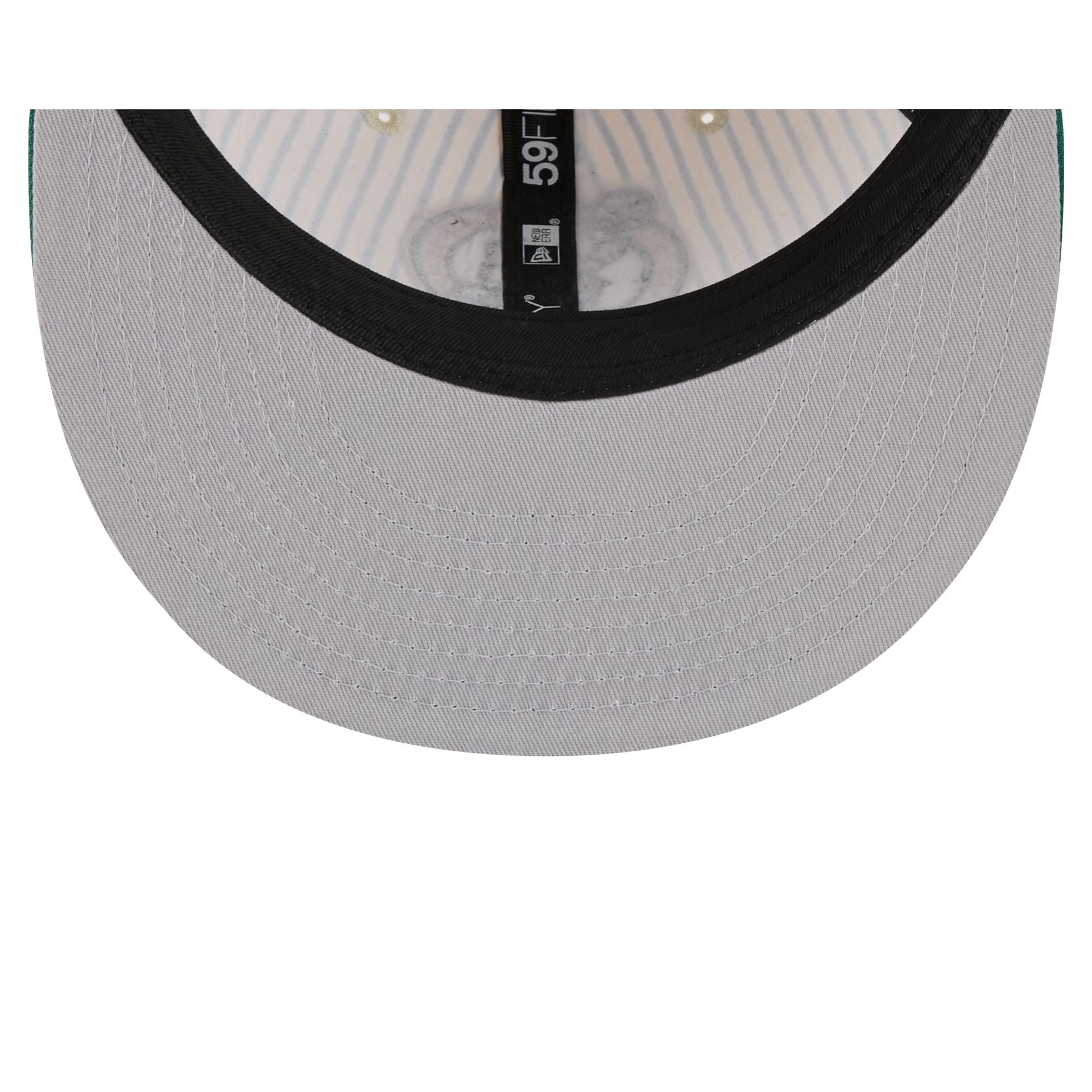 Just Caps Seersucker Boston Celtics Retro Crown 59FIFTY Fitted Hat - Image 7