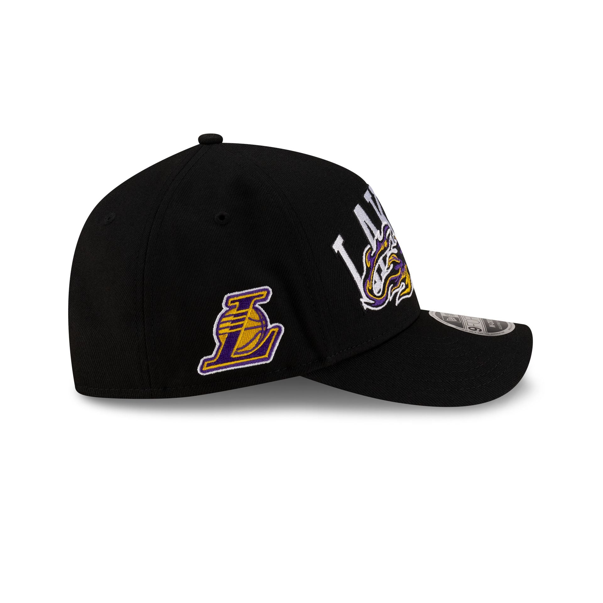Warren Lotas x Los Angeles Lakers 2025 All-Star Game 9FORTY M-Crown A-Frame Snapback Hat - Image 4