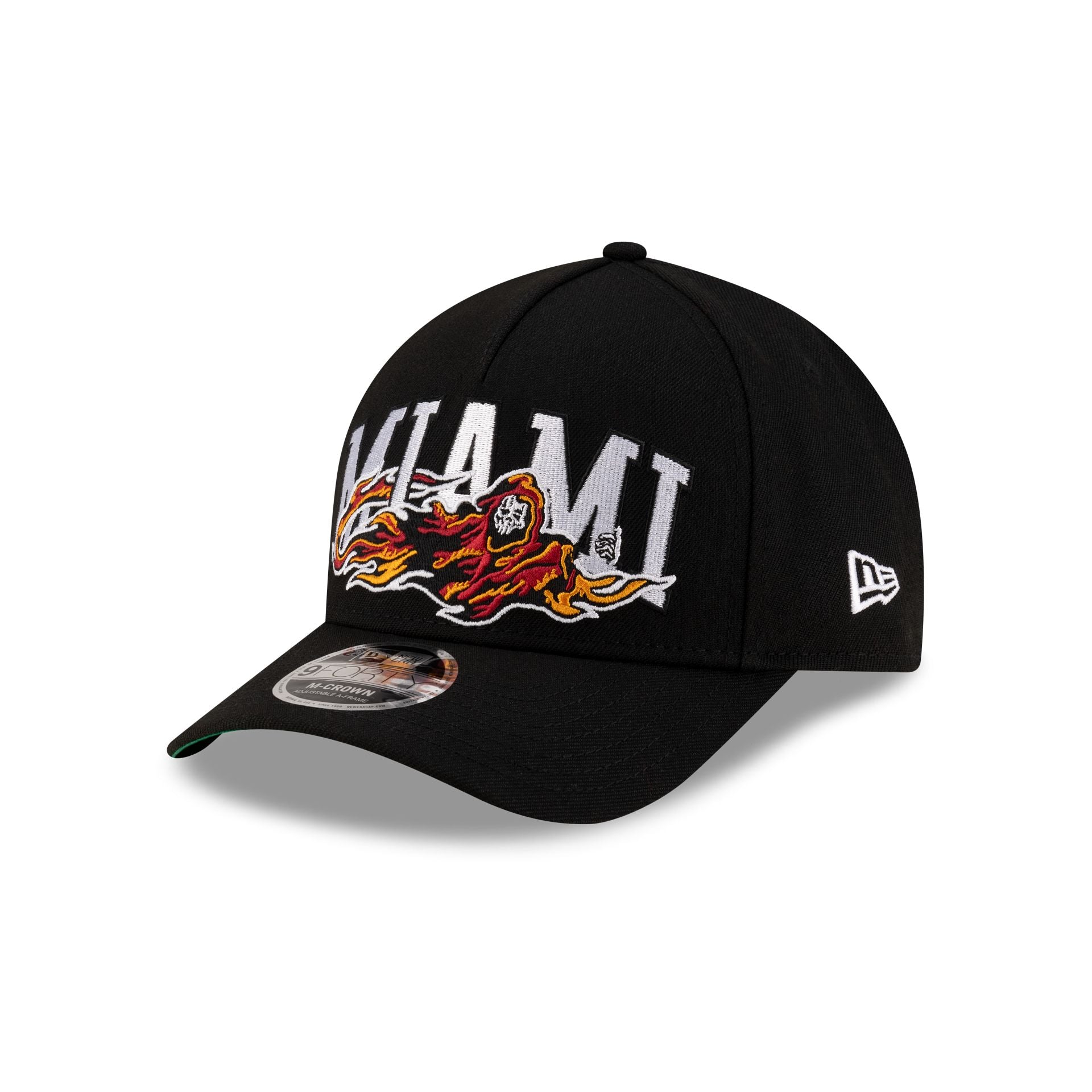Warren Lotas x Miami Heat 2025 All-Star Game 9FORTY M-Crown A-Frame Snapback Hat - Image 3