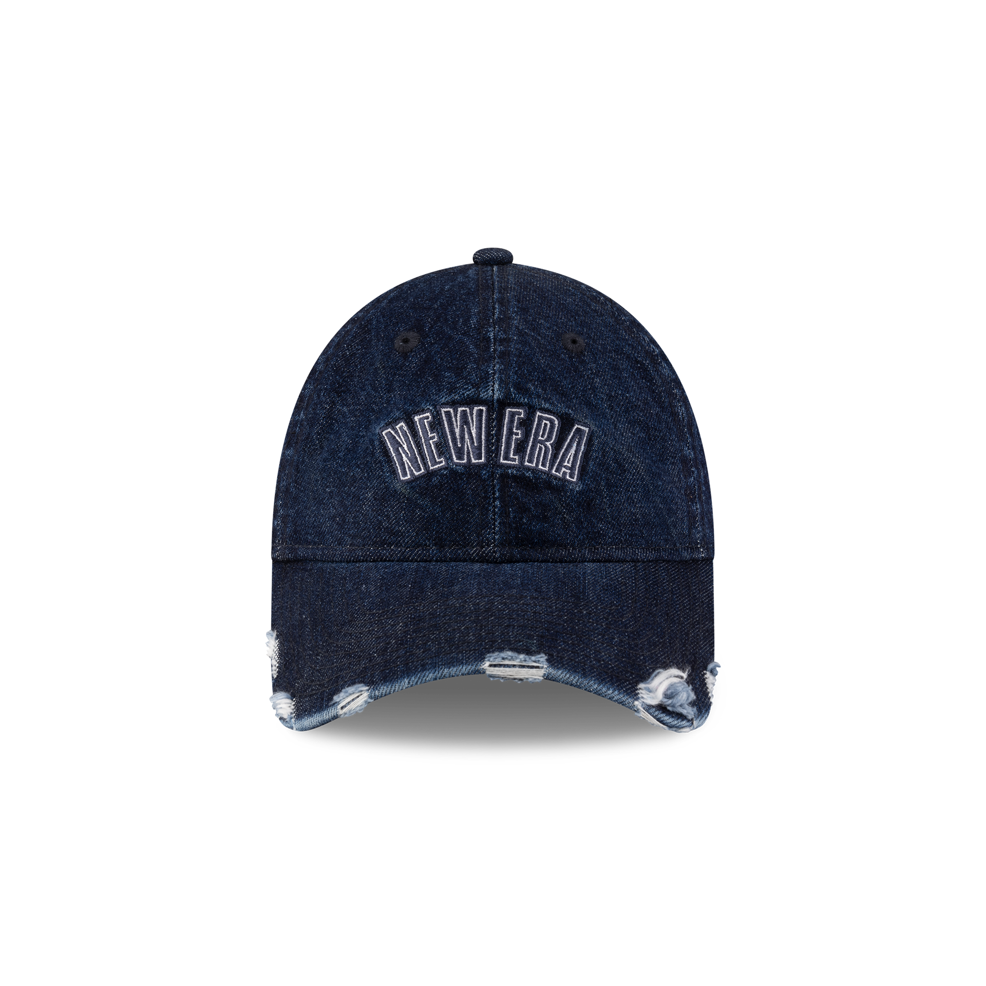 New Era Branded Sweep Rugby Denim Muted Indigo 9FORTY Adjustable Hat - Image 2