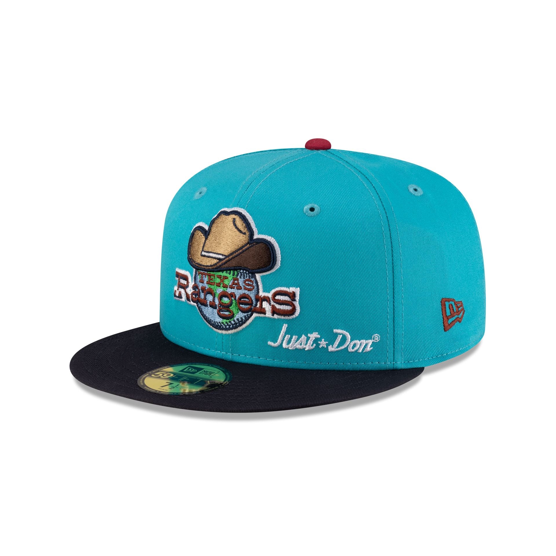 Just Don x Texas Rangers Earth Day 59FIFTY Fitted Hat - Image 3