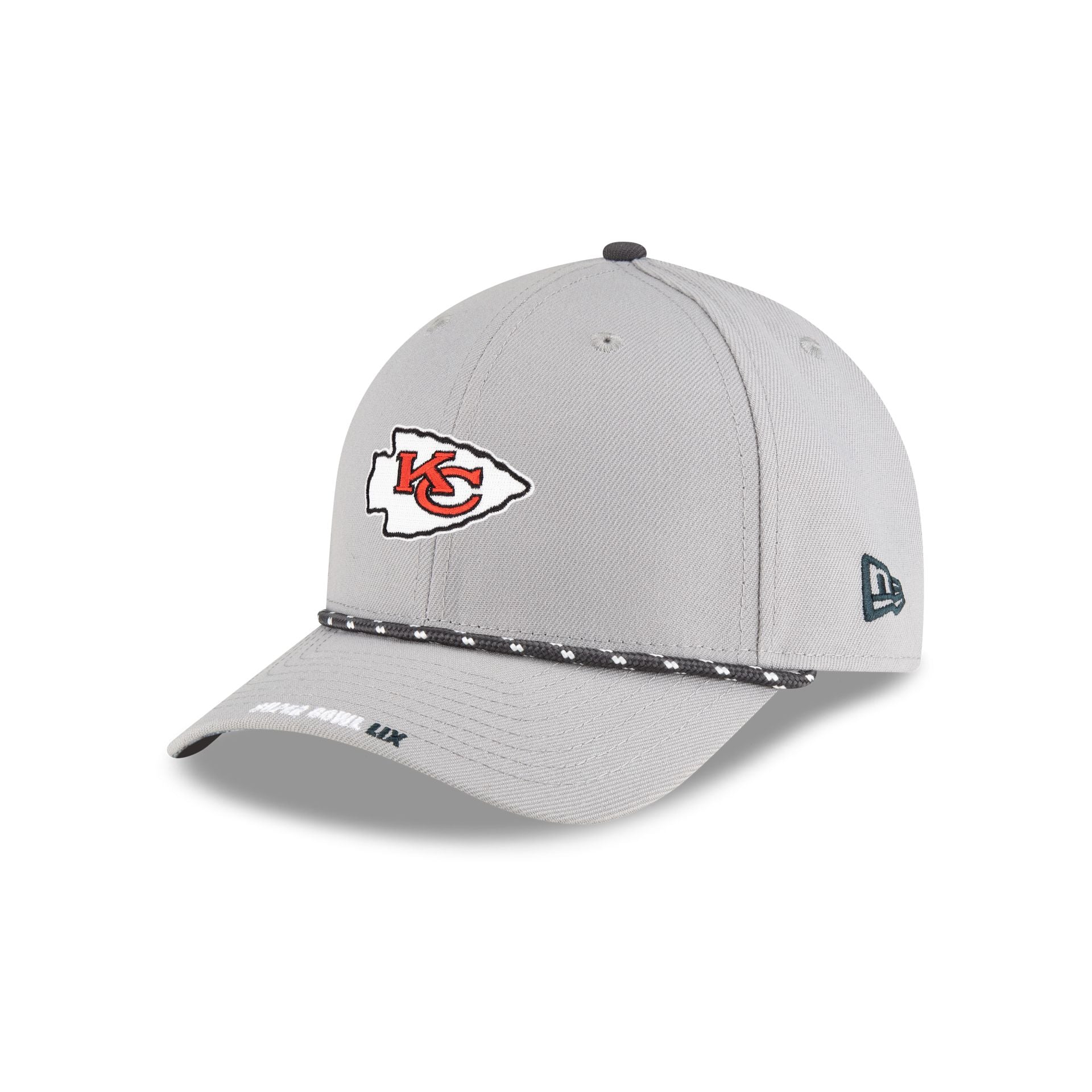 Kansas City Chiefs Super Bowl LIX Sideline 9FORTY M-Crown Snapback Hat - Image 3