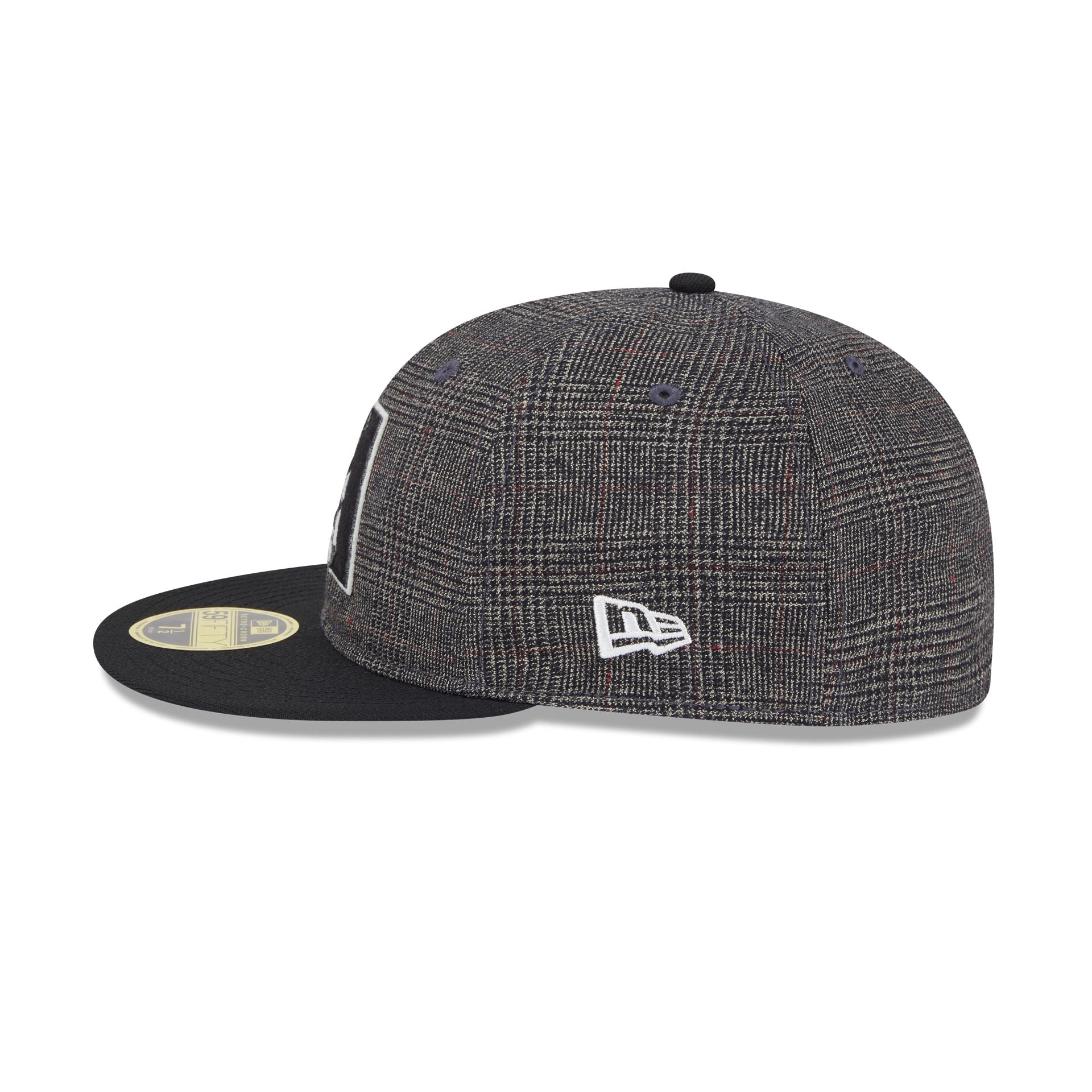 Arizona Diamondbacks Plaid Retro Crown 59FIFTY Fitted Hat - Image 4