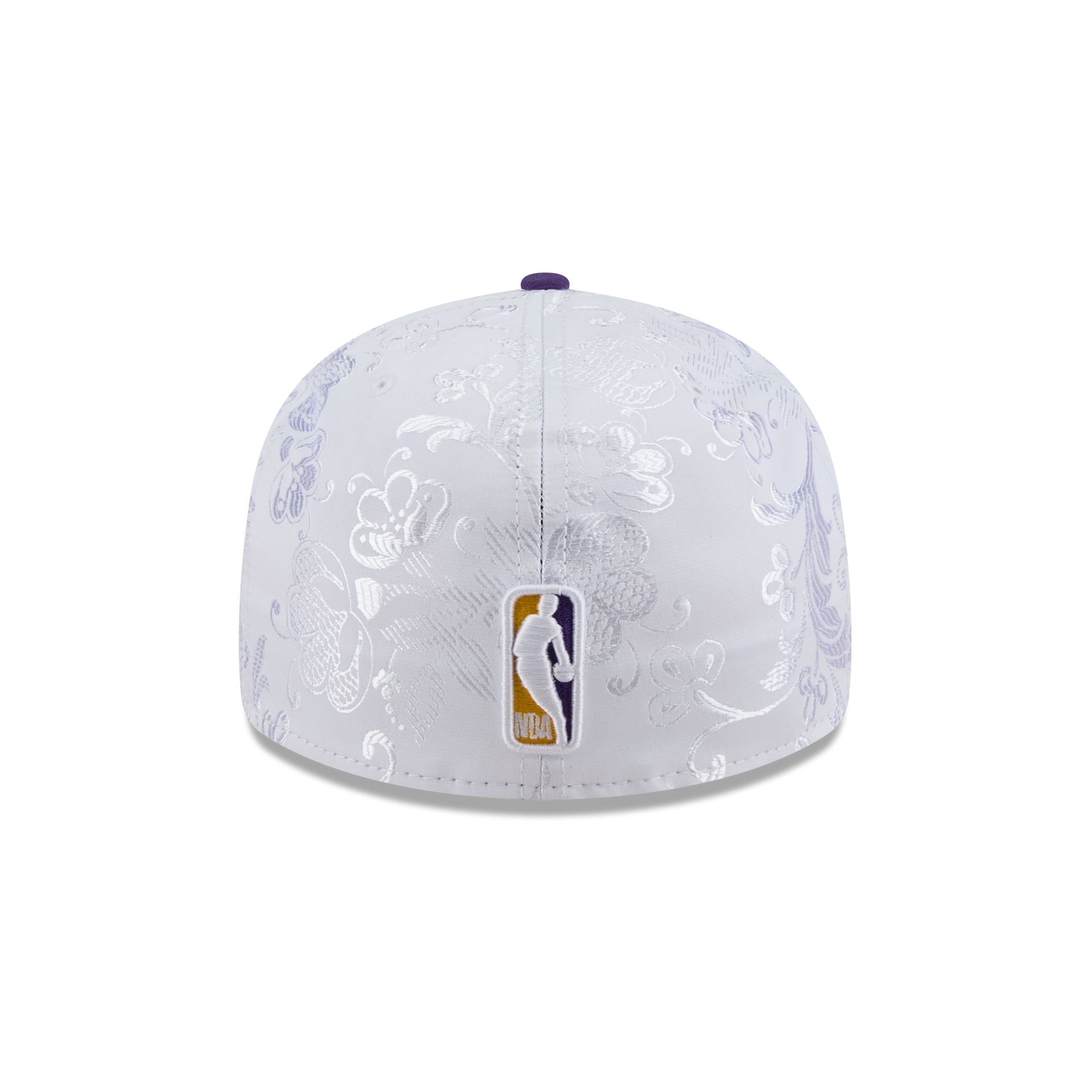 Los Angeles Lakers Floral Shine Low Profile 59FIFTY Fitted Hat - Image 6