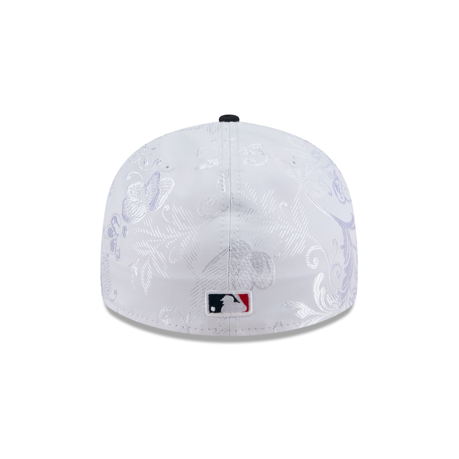 Atlanta Braves Floral Shine Low Profile 59FIFTY Fitted Hat - Image 6
