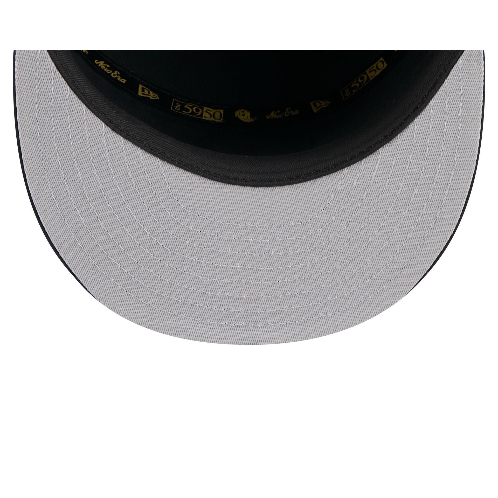 Boston Bruins Black Poly Rope Split Panel 59FIFTY Fitted Hat - Image 7