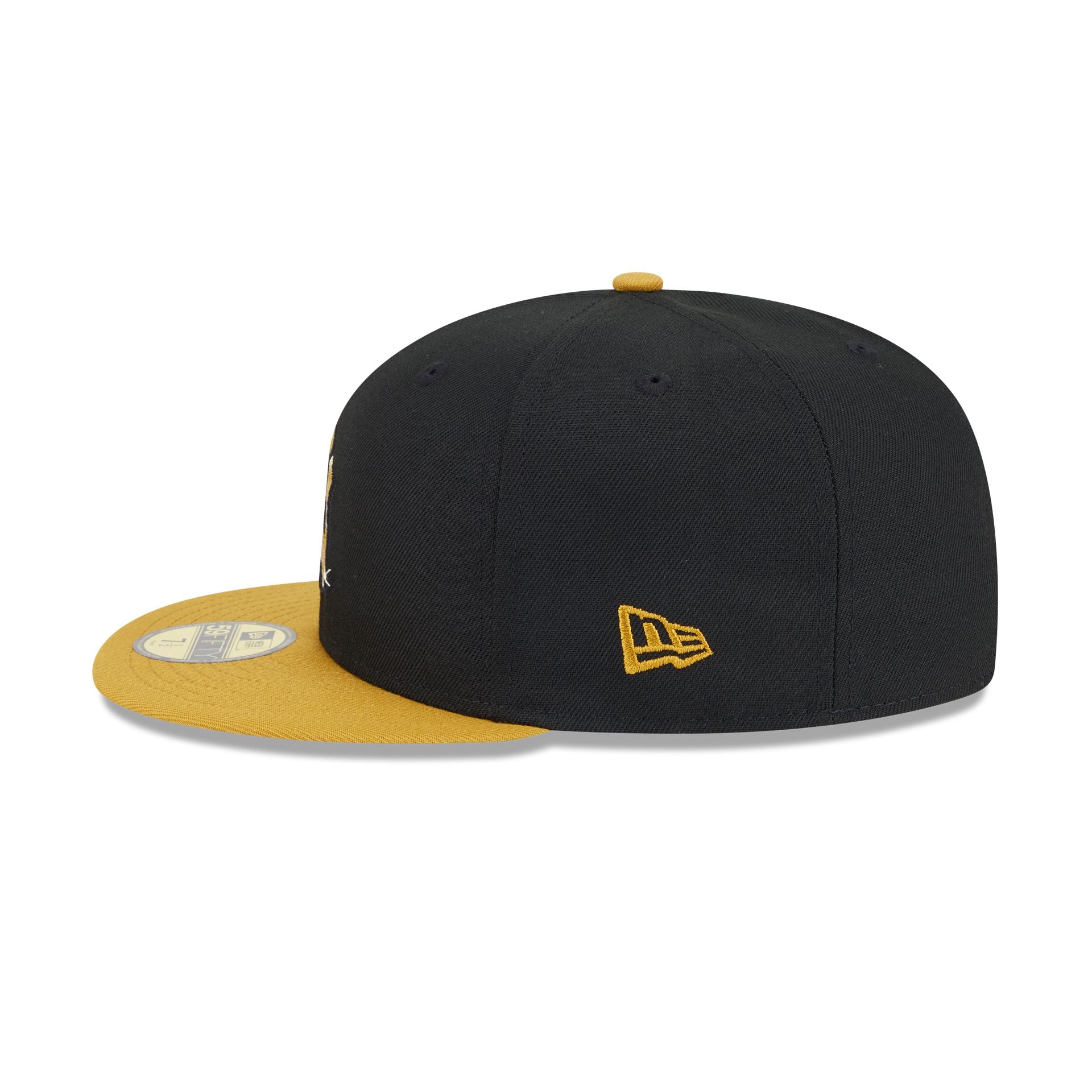 New York Yankees Metallic Gold Logo 59FIFTY Fitted Hat - Image 4