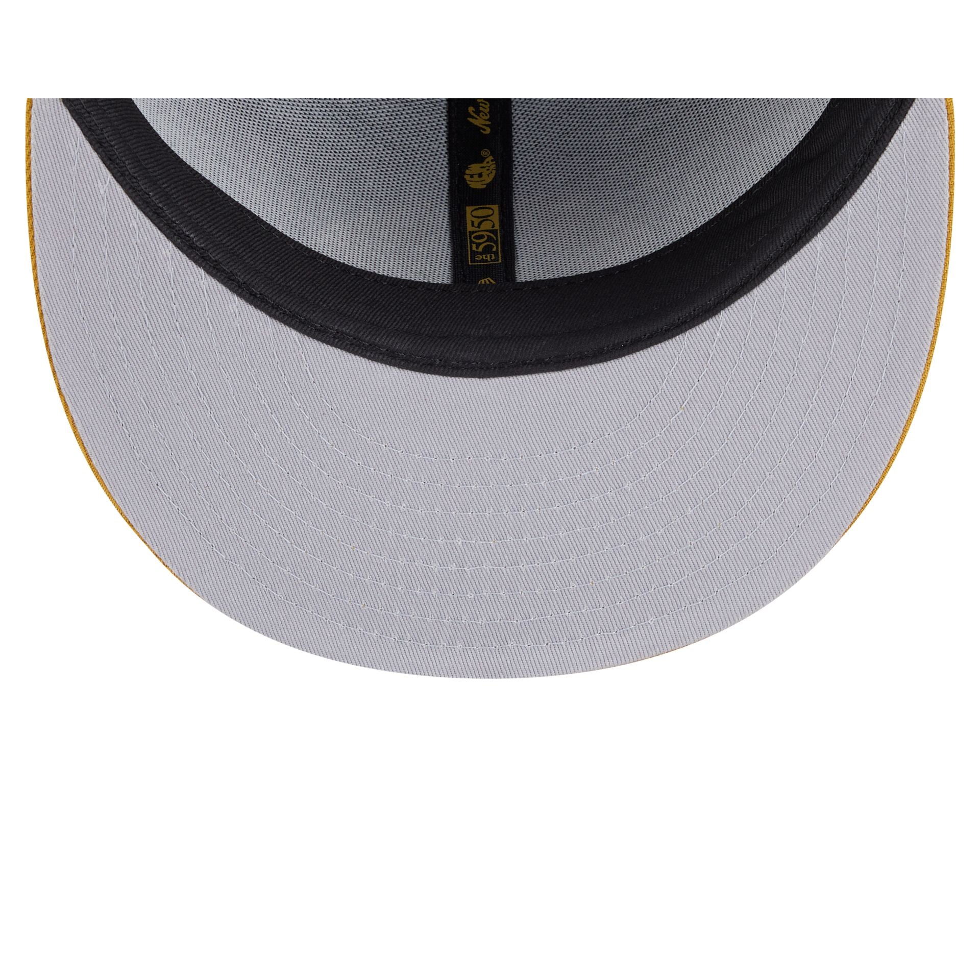 Boston Bruins Metallic Gold Logo 59FIFTY Fitted Hat - Image 7
