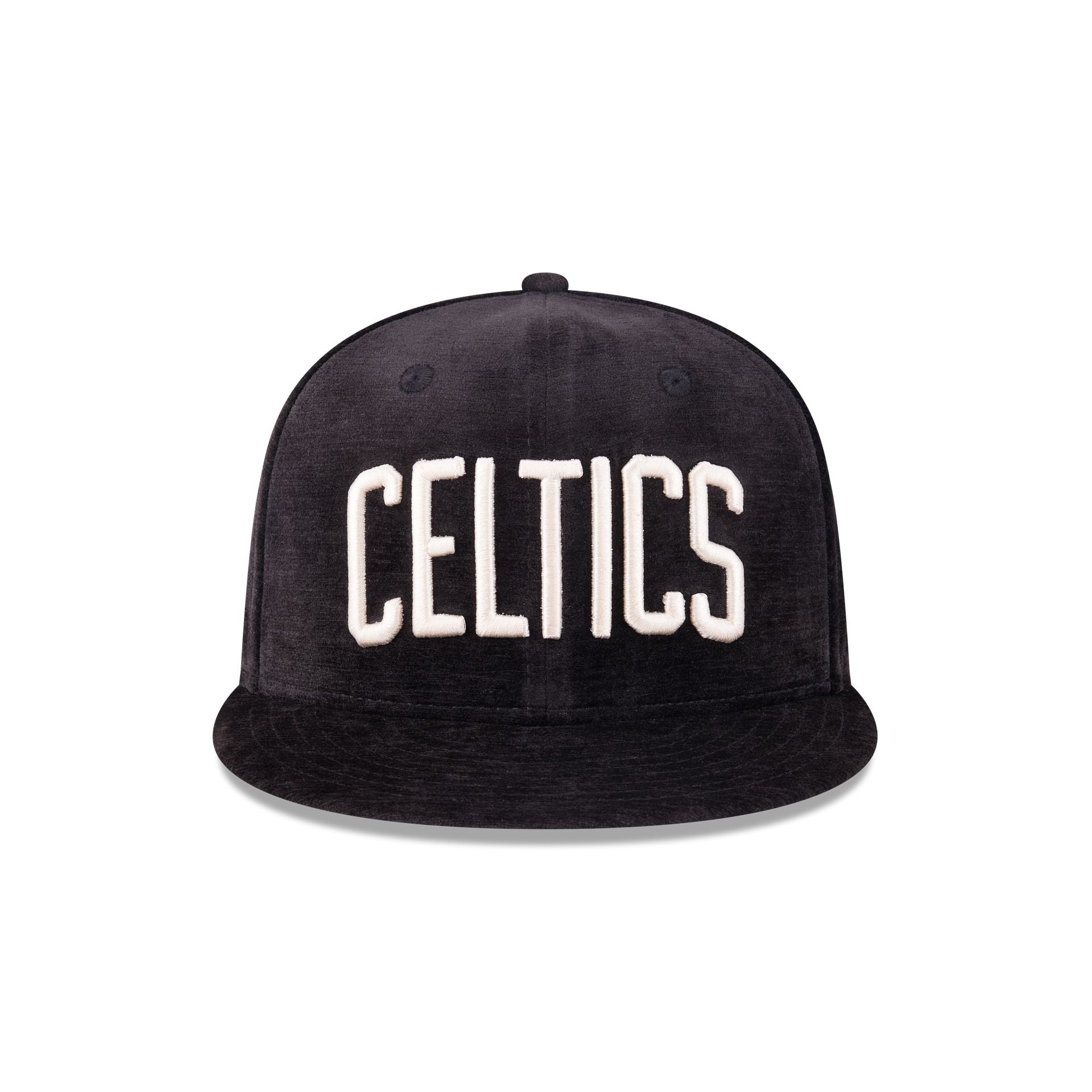 Boston Celtics Black Velvet 59FIFTY Fitted Hat - Image 2