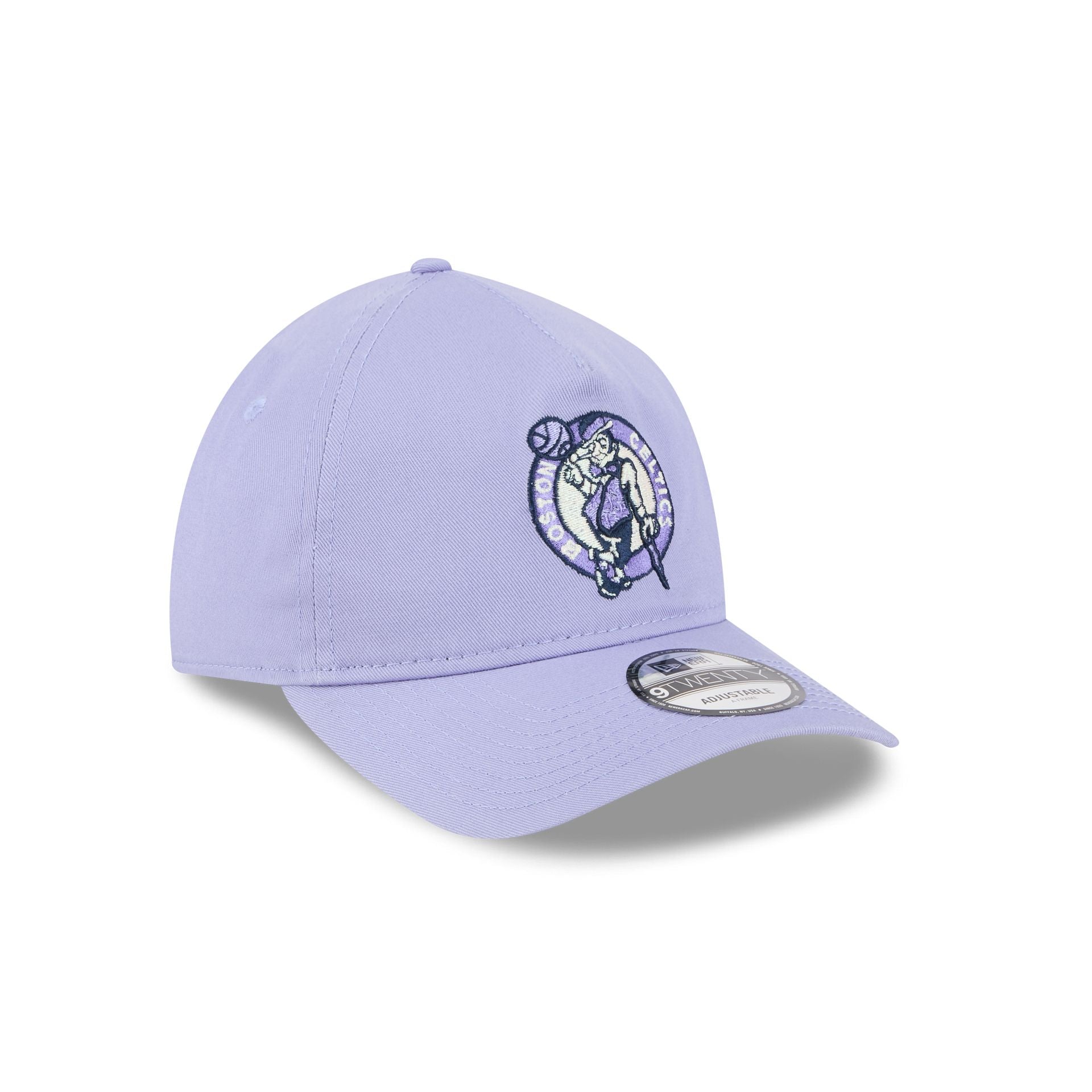Boston Celtics Lavender 9TWENTY A-Frame Adjustable Hat - Image 3