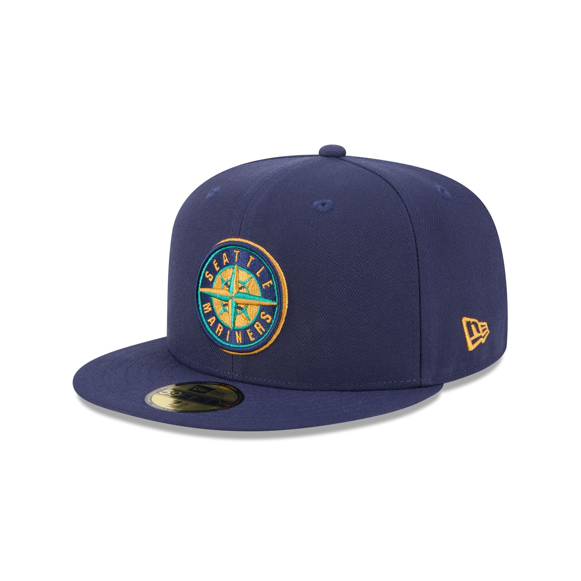 Seattle Mariners Blue Tartan 59FIFTY Fitted Hat - Image 3
