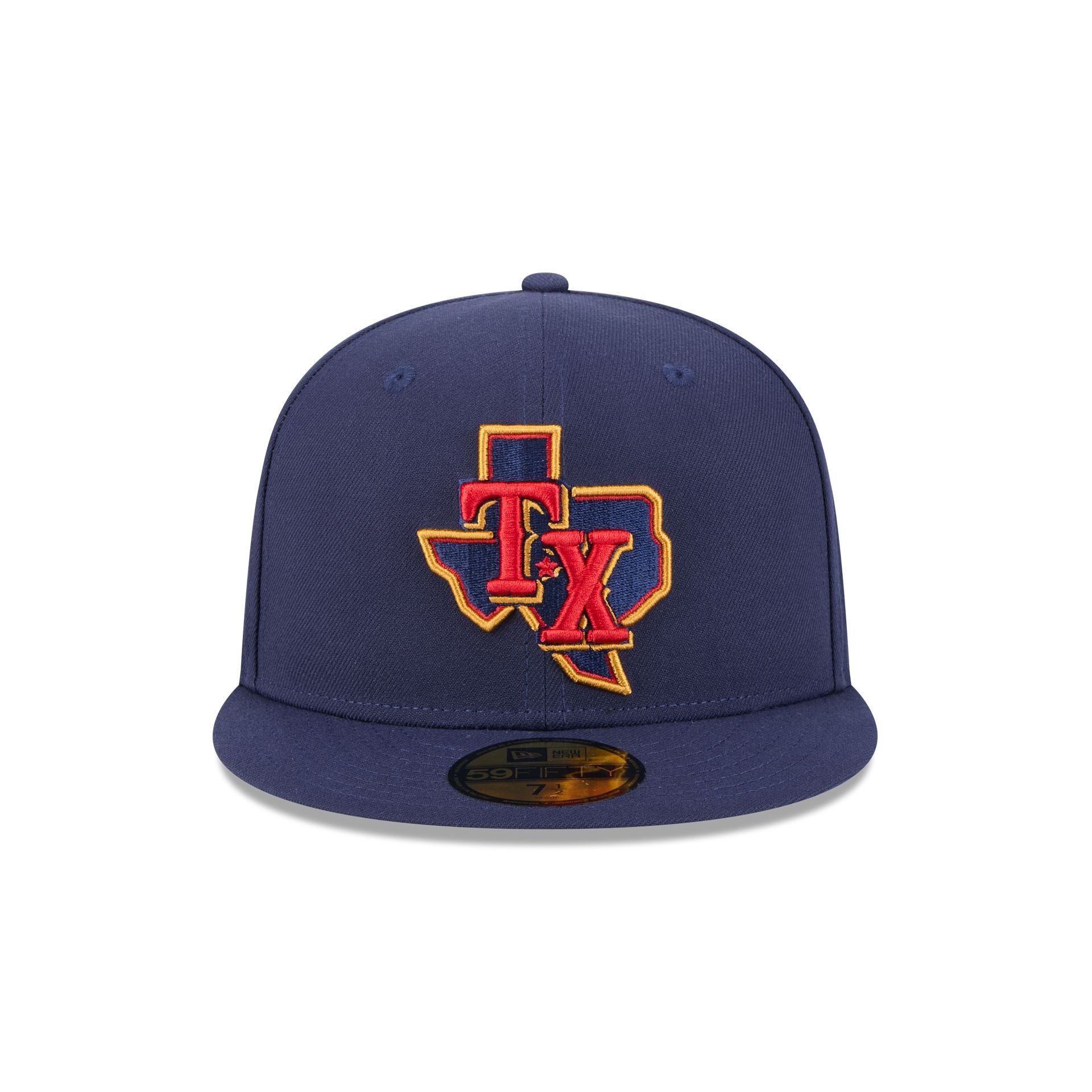 Texas Rangers Blue Tartan 59FIFTY Fitted Hat - Image 2