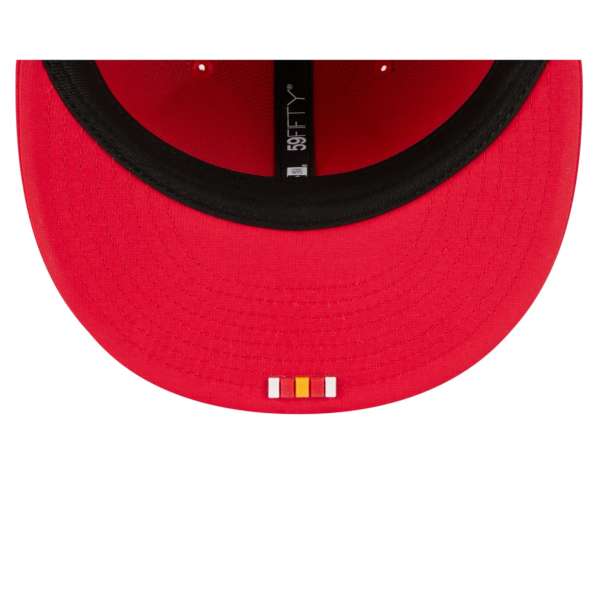 Kansas City Chiefs 2025 Sideline Hot Weather 59FIFTY Fitted Hat - Image 7