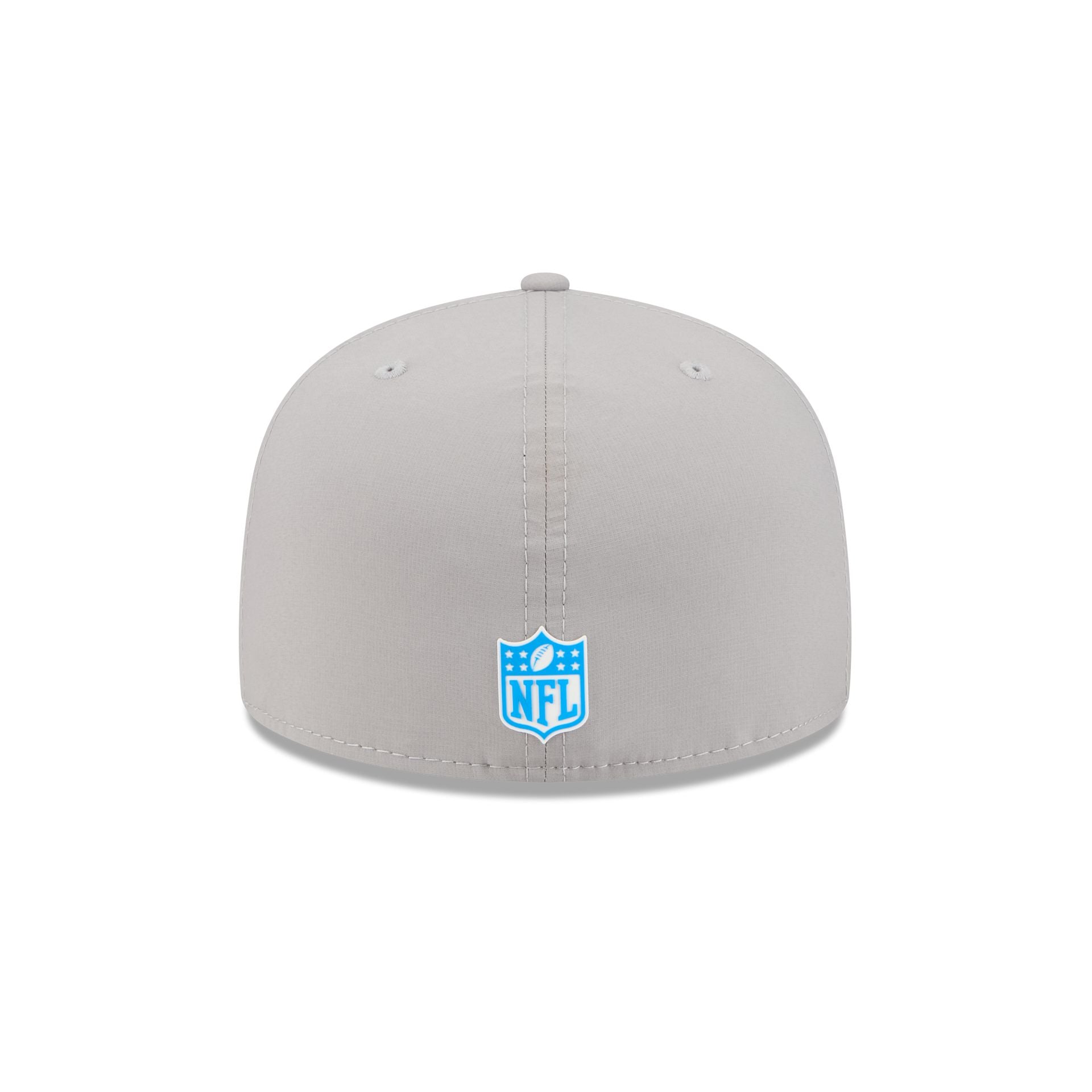Detroit Lions 2025 Sideline Hot Weather Gray 59FIFTY Fitted Hat - Image 6