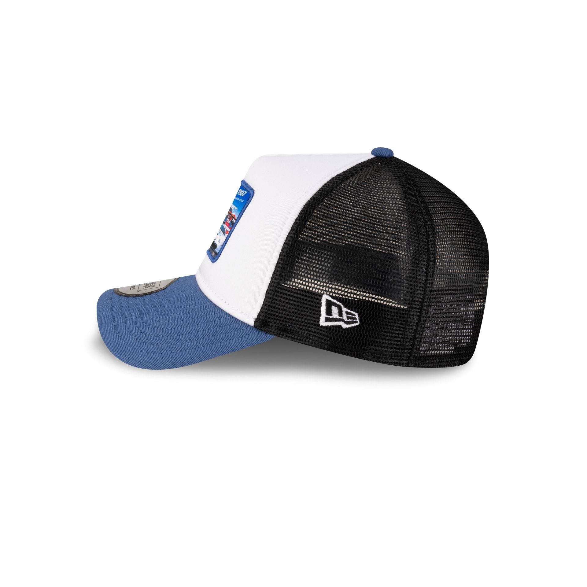24 Hours of Le Mans Patch Blue 9FORTY A-Frame Trucker Hat - Image 4