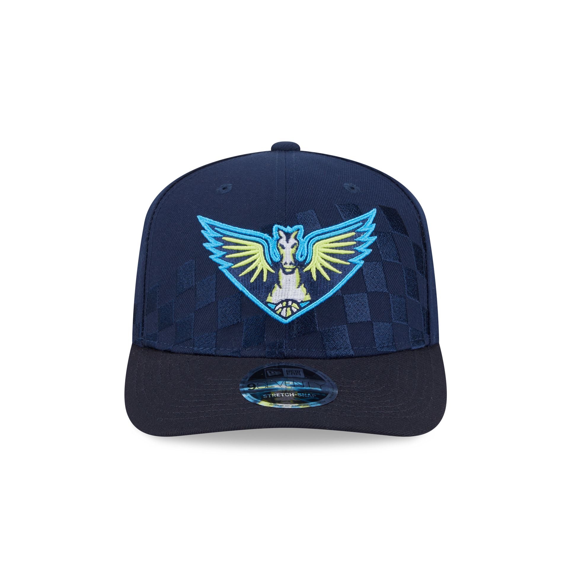 Dallas Wings 2025 All-Star Game 9SEVENTY Stretch-Snap Hat - Image 2