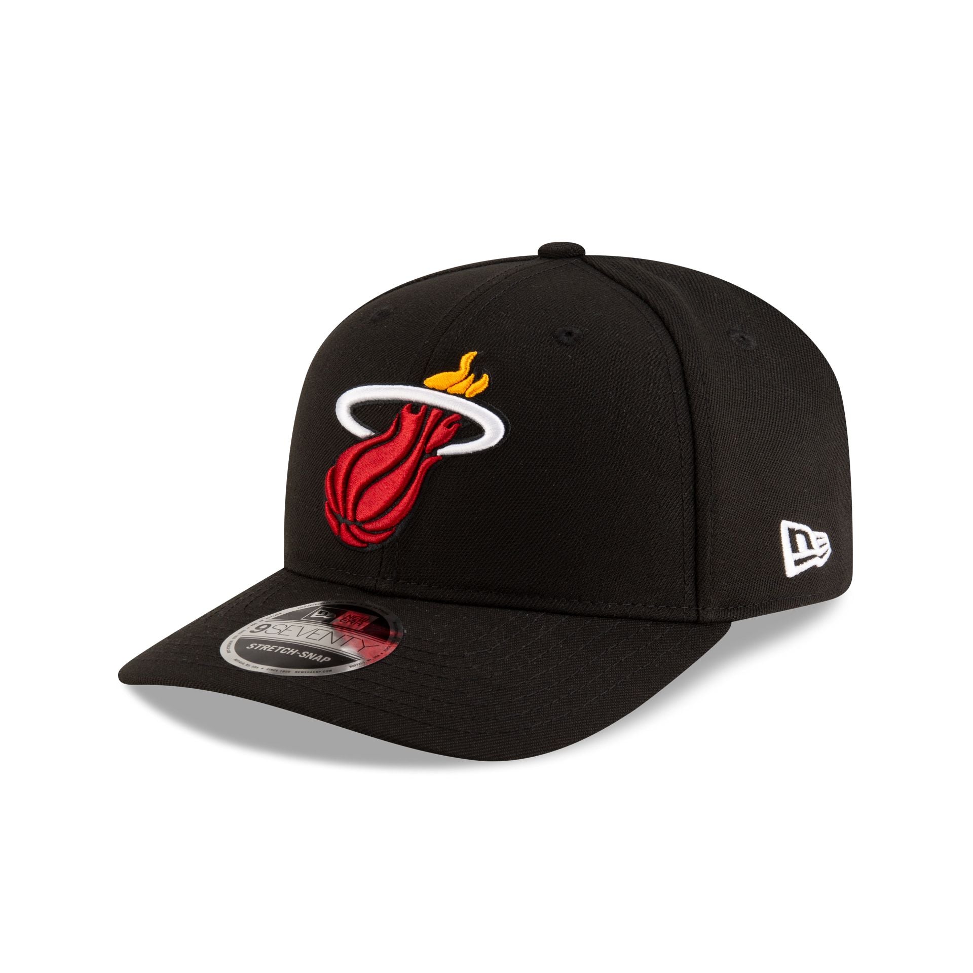 Miami Heat Team 9SEVENTY Stretch-Snap Hat