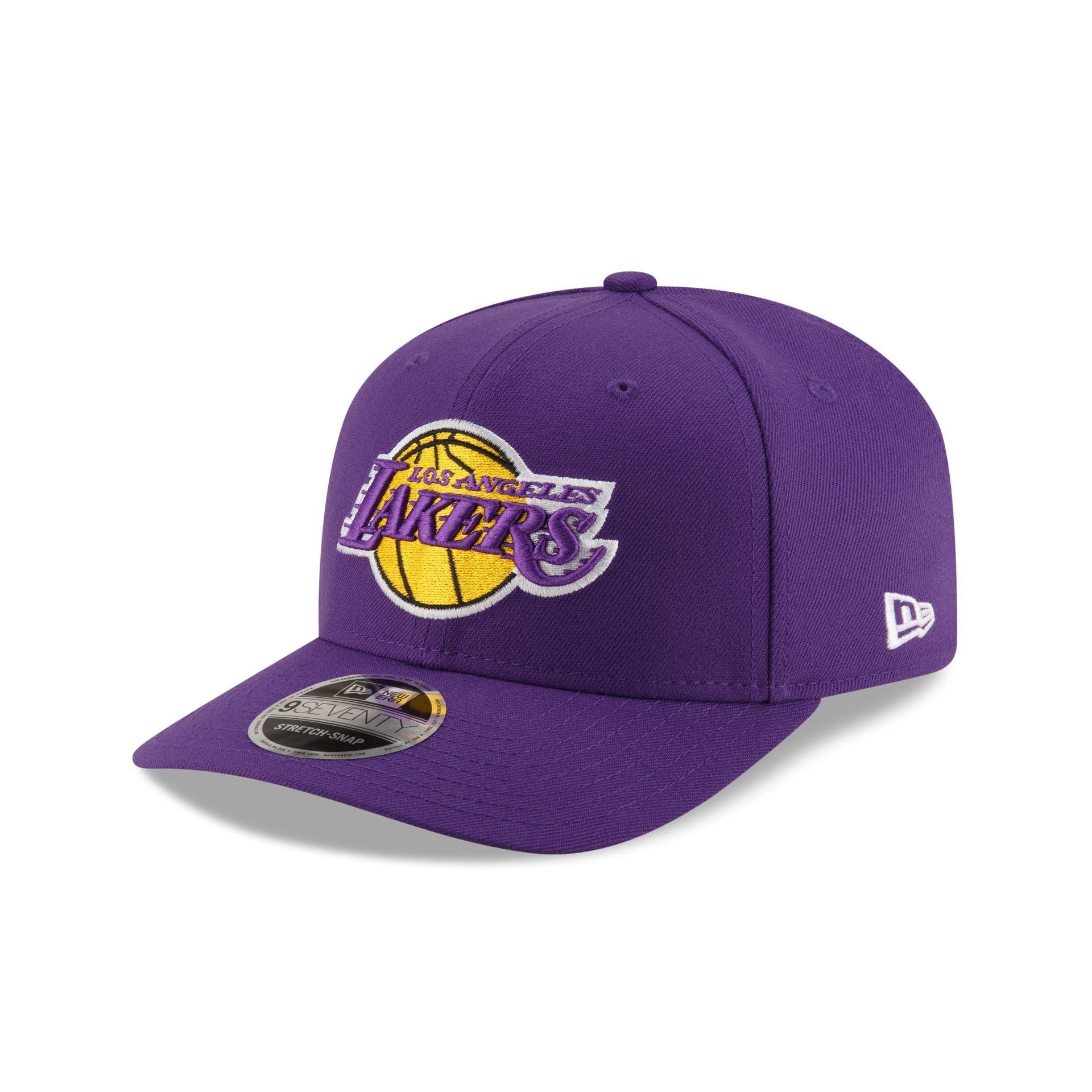 Los Angeles Lakers Team 9SEVENTY Stretch-Snap Hat - Image 2