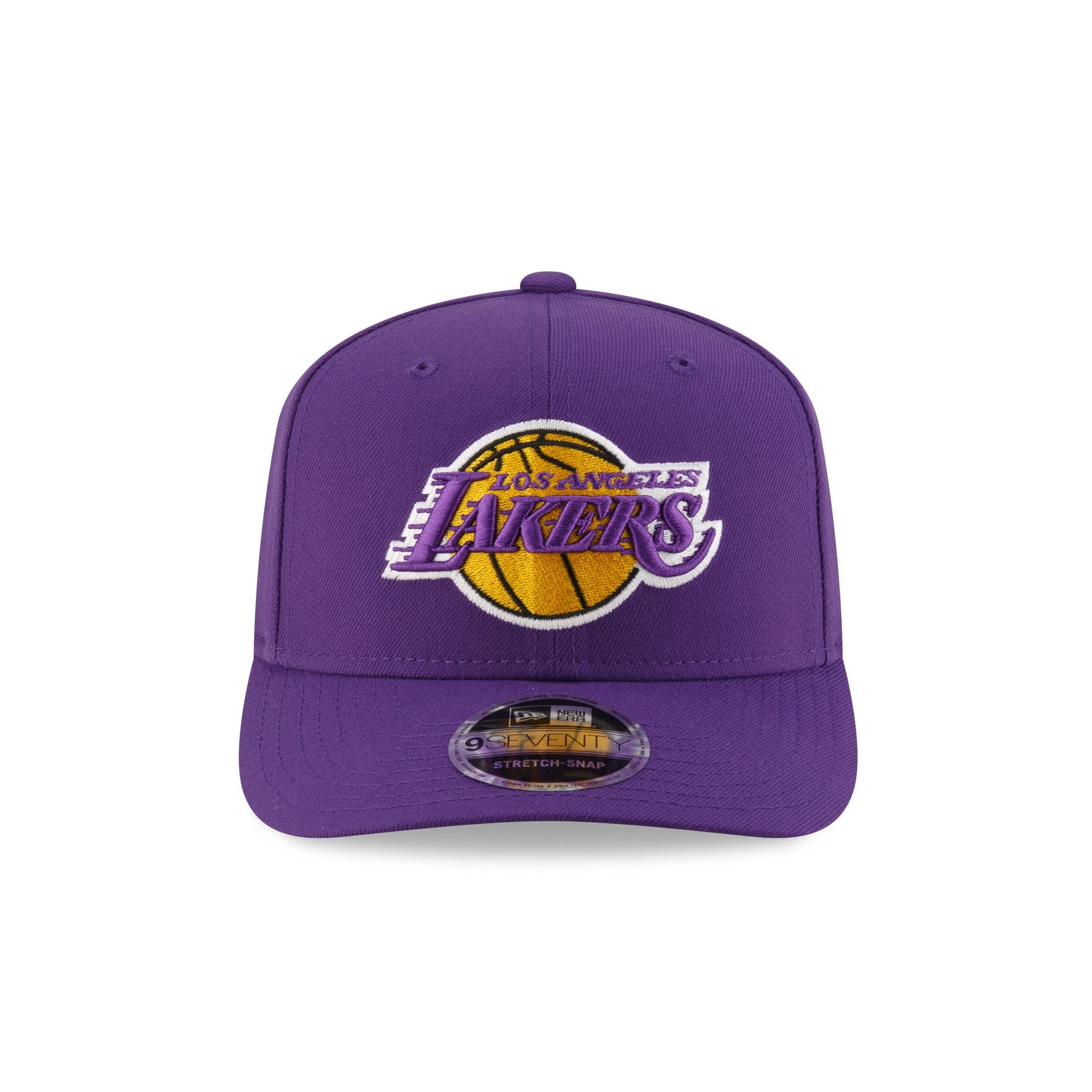 Los Angeles Lakers Team 9SEVENTY Stretch-Snap Hat - Image 4