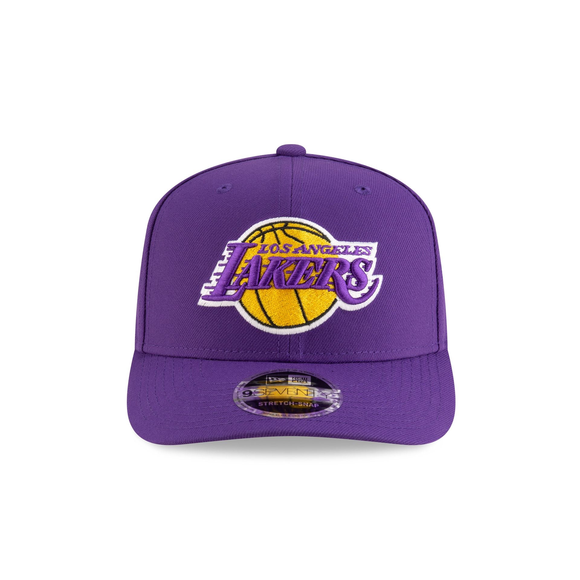 Los Angeles Lakers Team 9SEVENTY Stretch-Snap Hat - Image 3