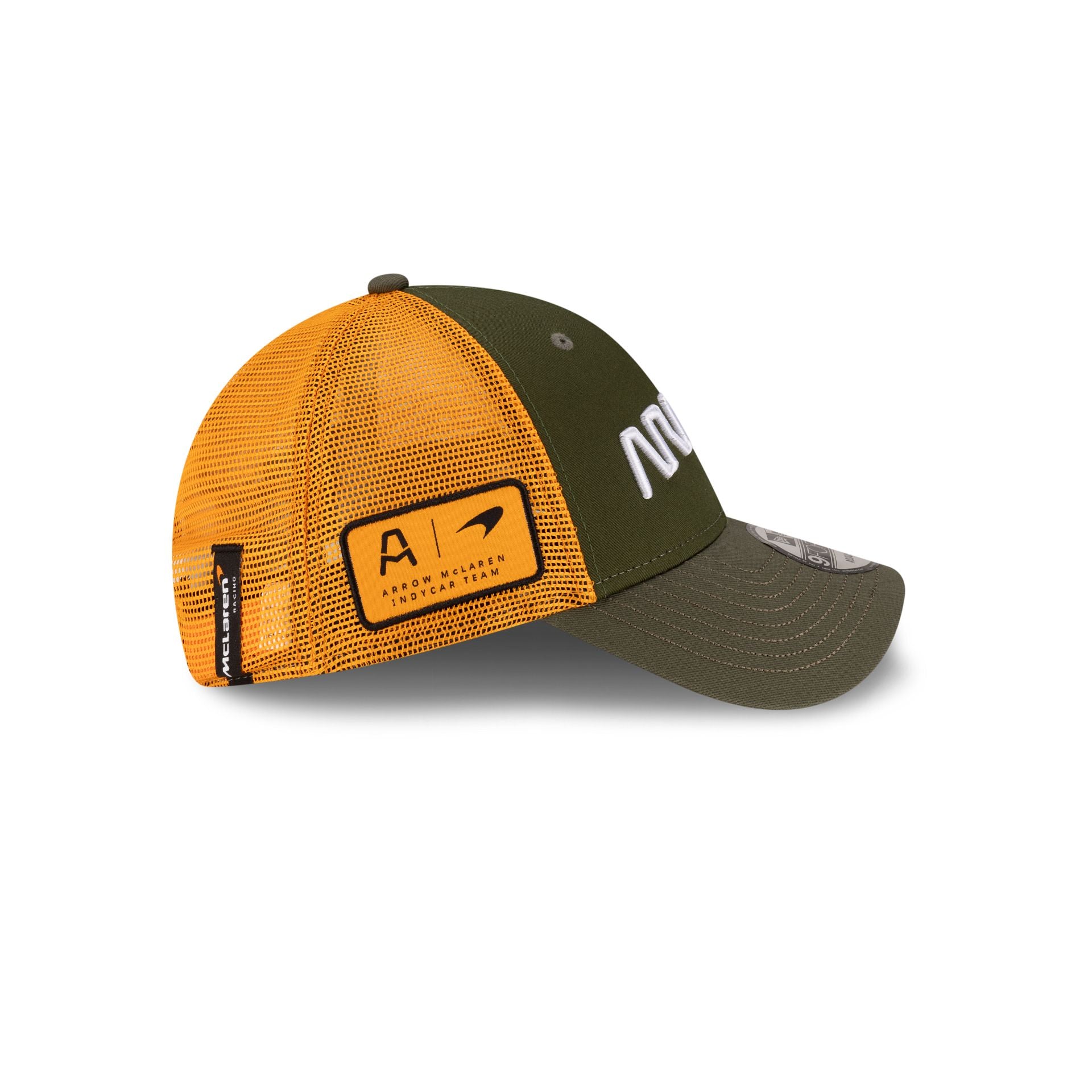 Arrow McLaren IndyCar Team Nolan Siegel 9FORTY Trucker Hat - Image 4